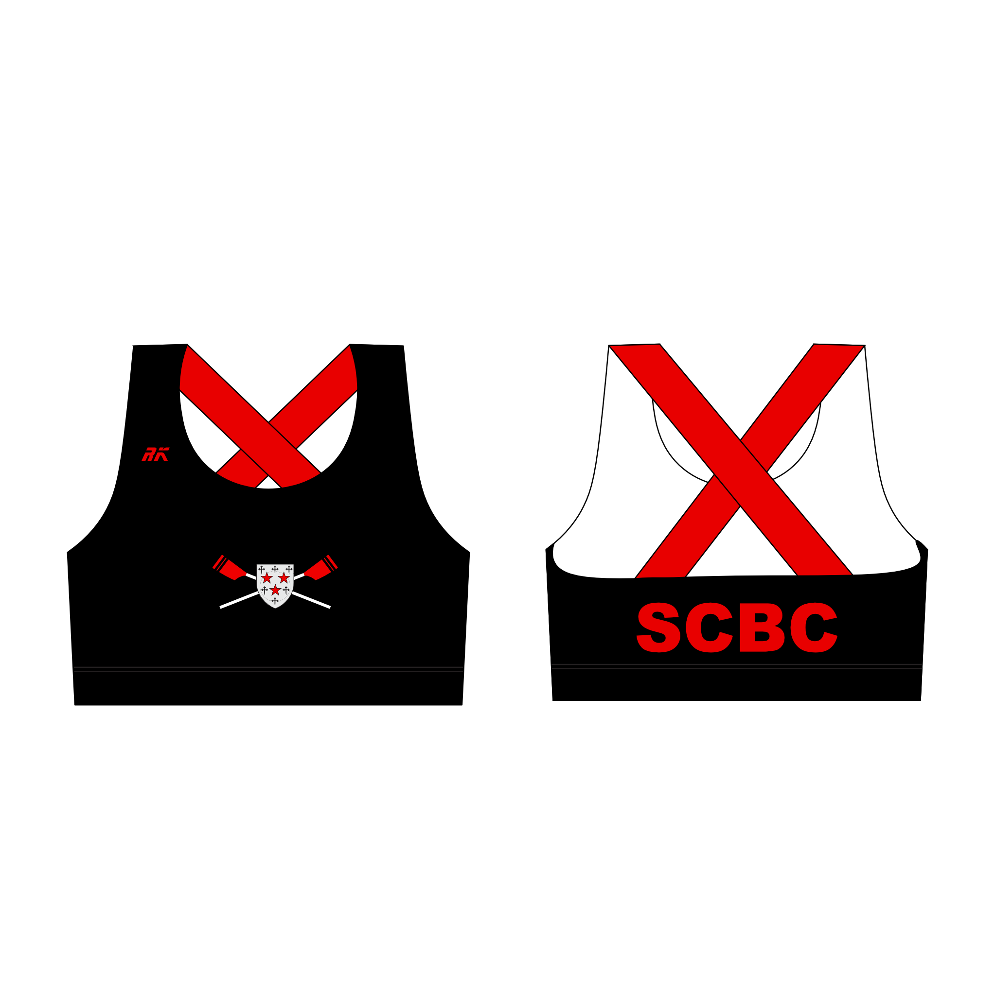 Somerville College Boat club Crossback Bra