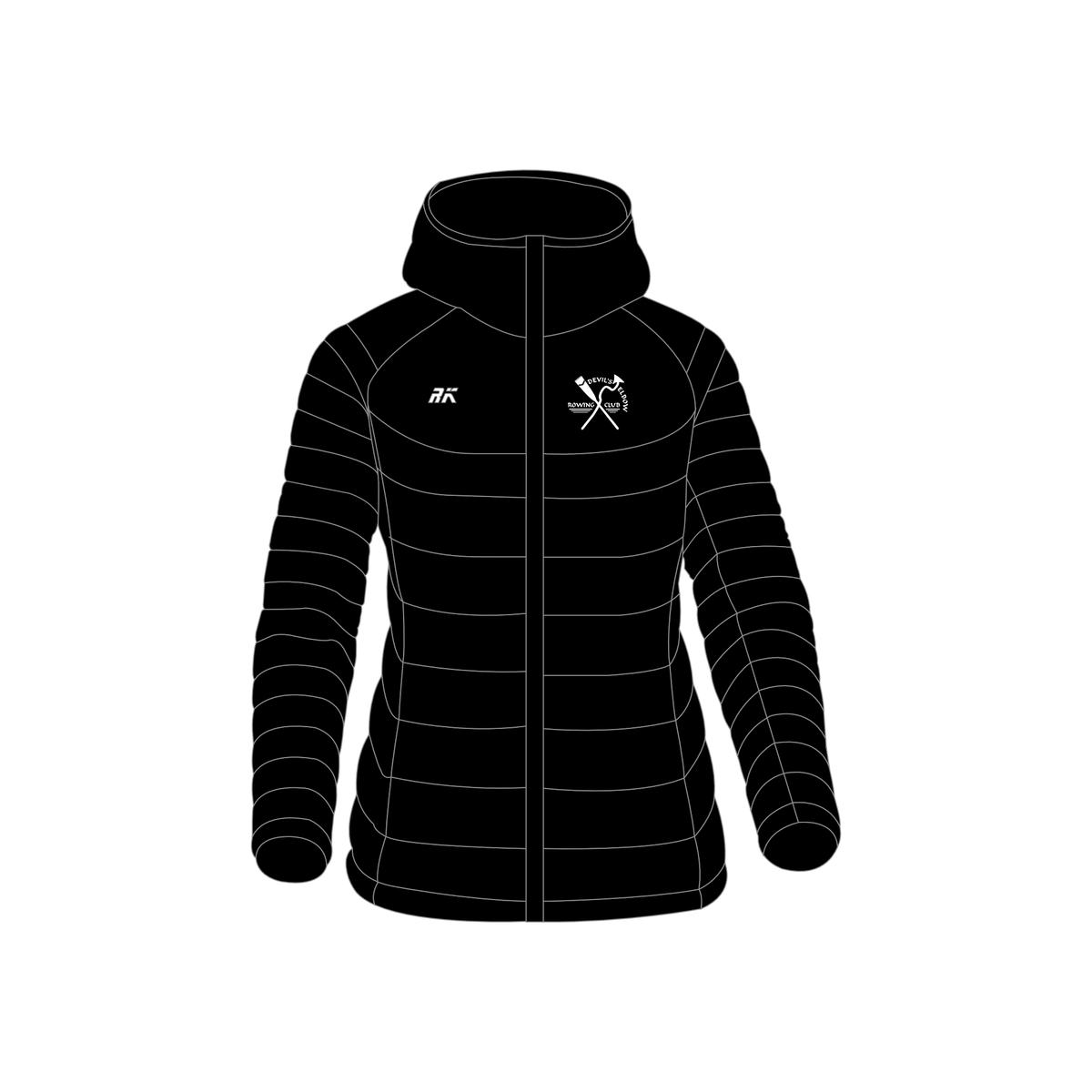 Devil's Elbow Rowing Club Light weight Puffa Jacket