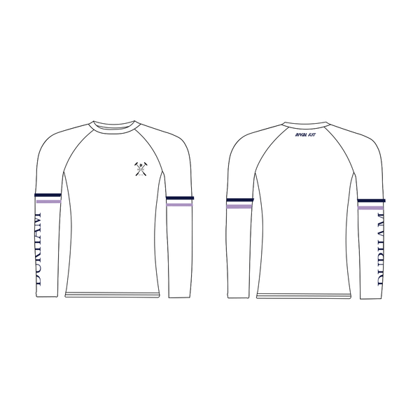 Durham Polo Club White Long Sleeve Baselayer