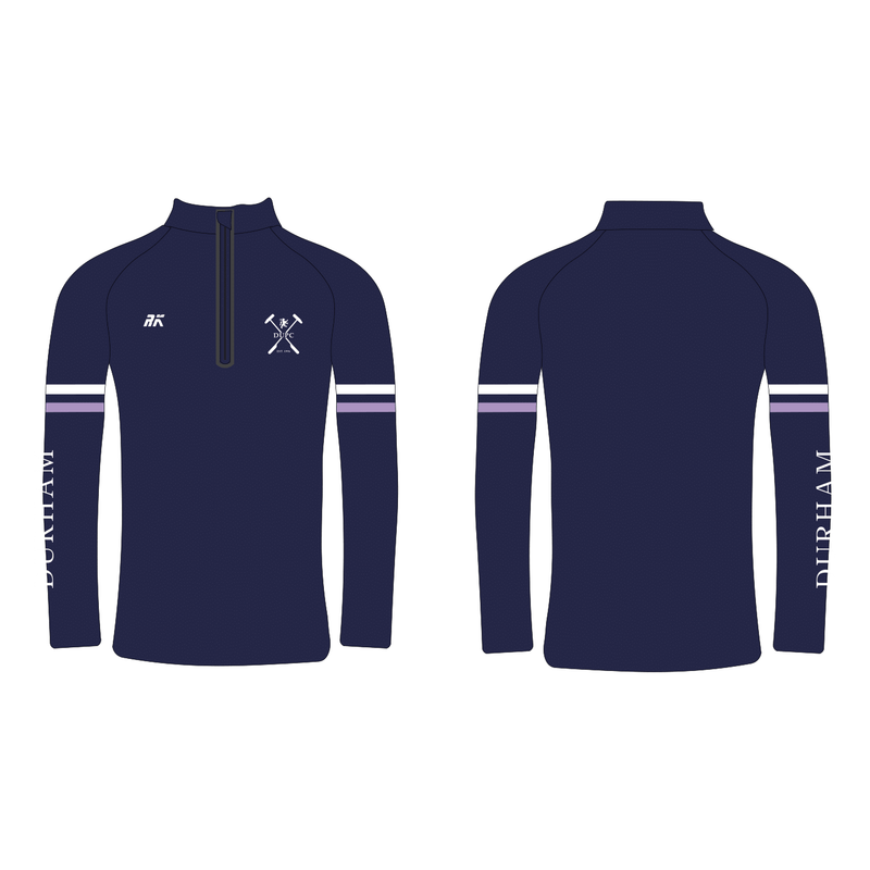 Durham Polo Club Navy Performance Q-zip