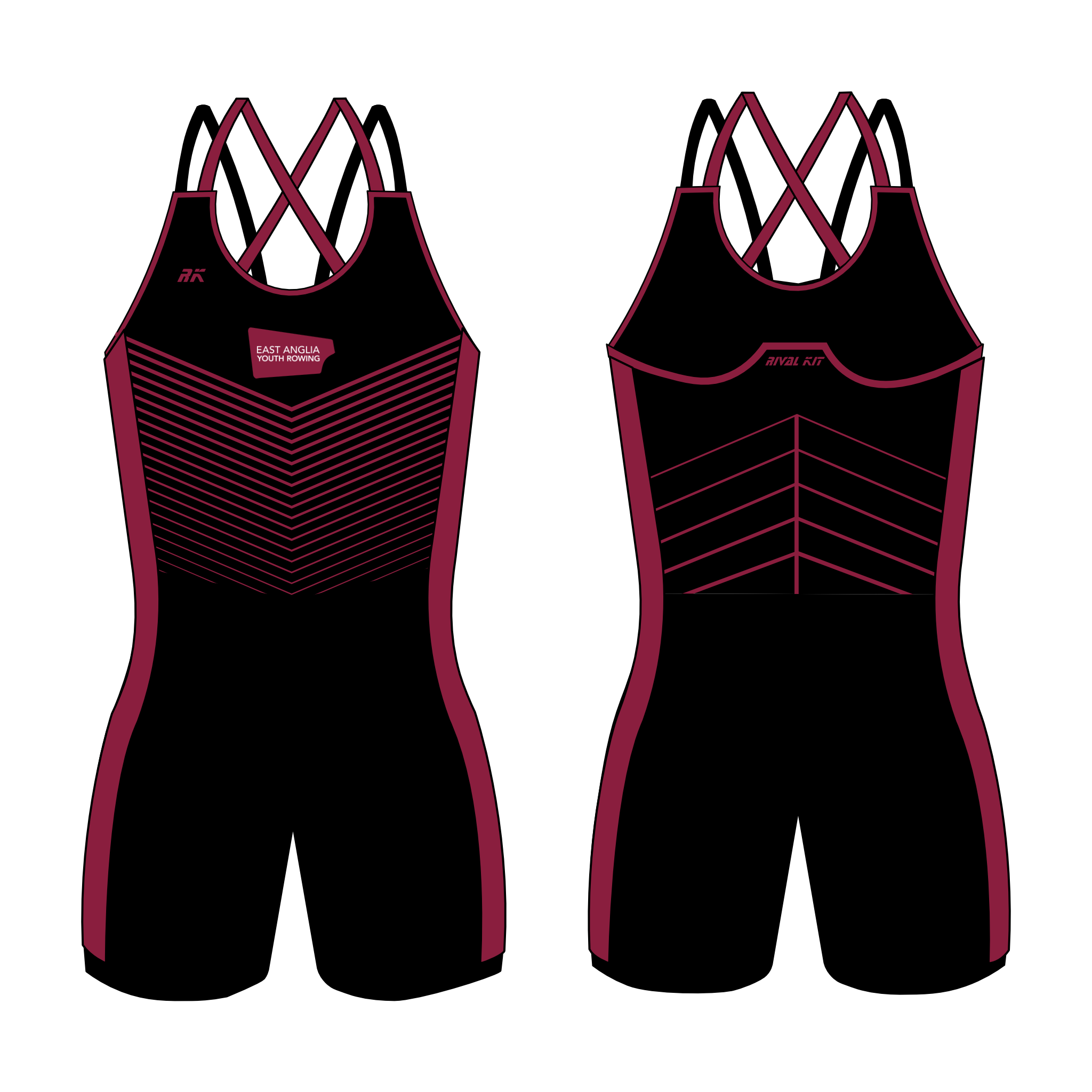 East Anglia Youth Rowing Strappy AIOX