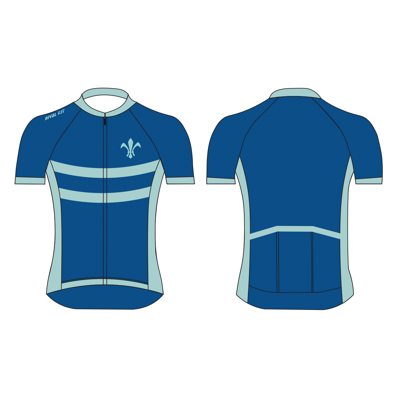 Eton College Boat Club Short Sleeve Cycling Jersey