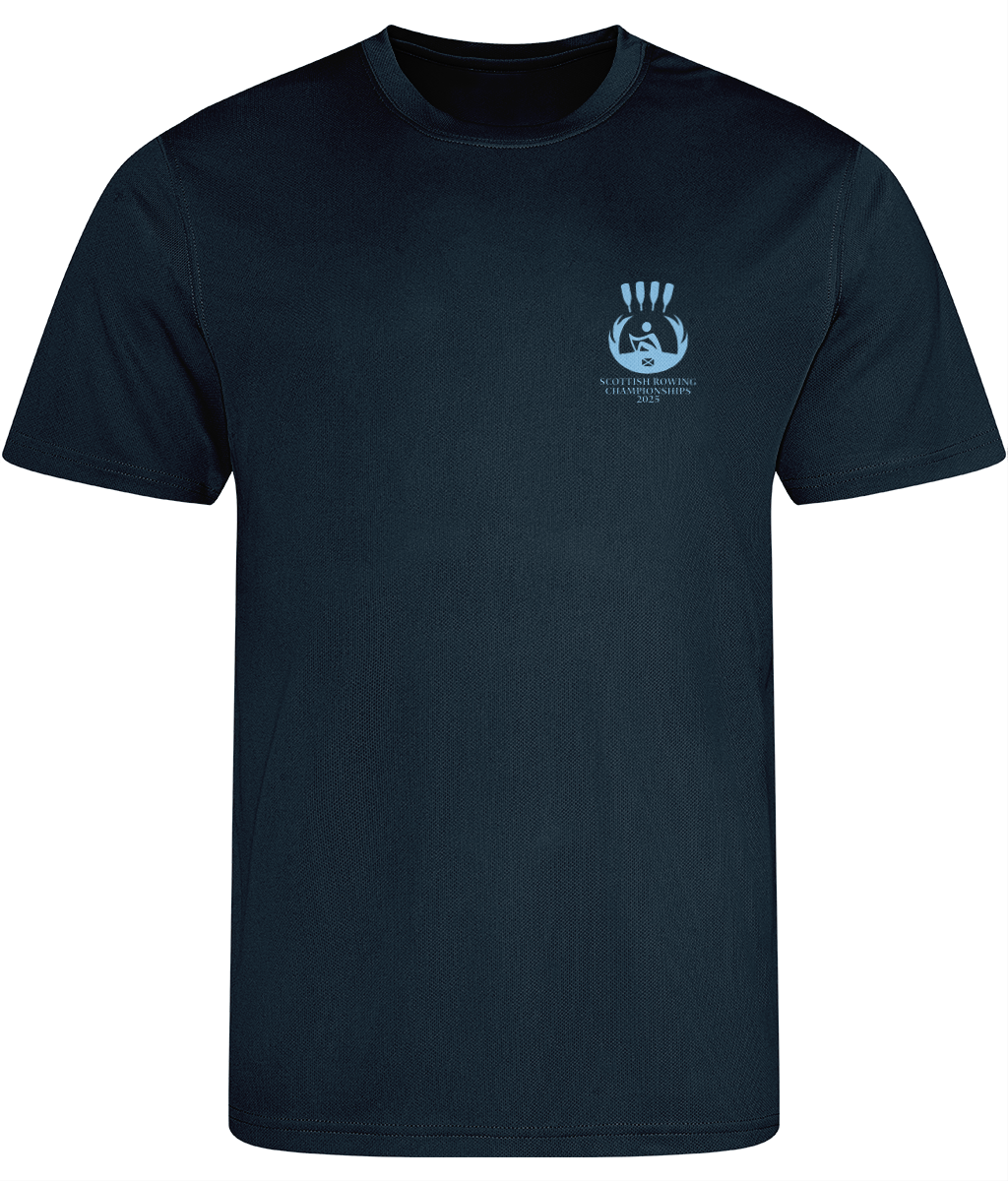 Scottish Champs Navy event tee short sleeve