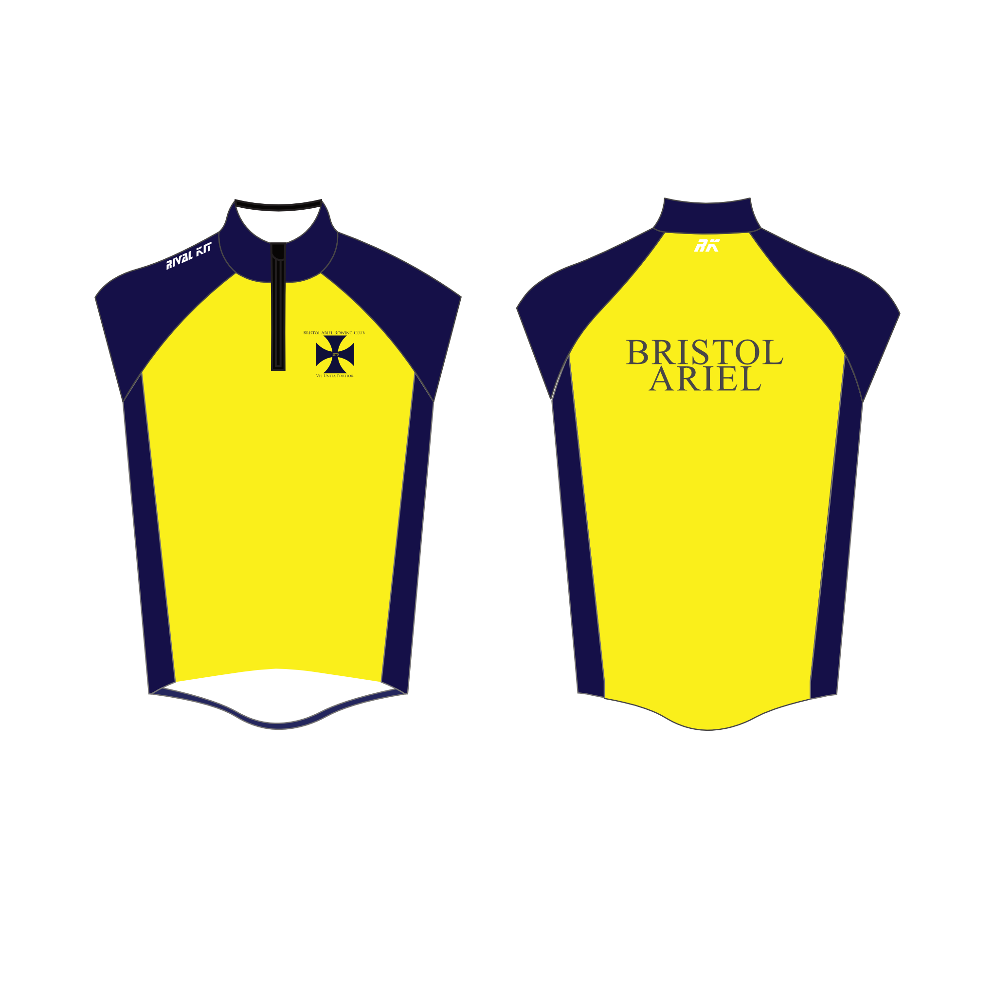 Bristol Ariel Rowing Club  Gilet