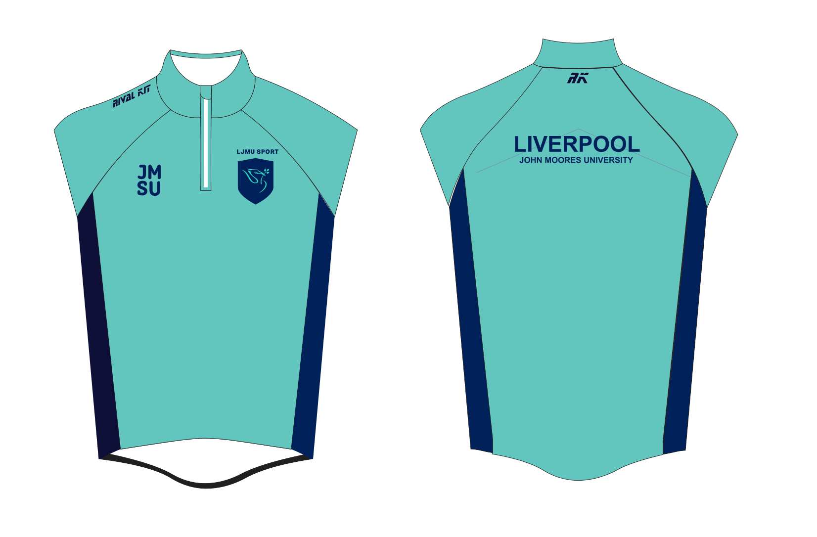 LJMU Rowing Club Splash Gilet