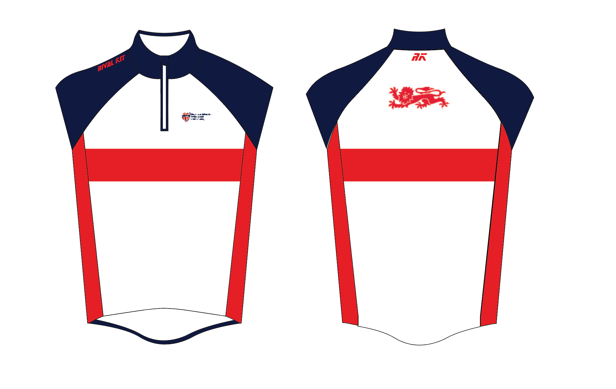 Newcastle University Athletics and Cross Country Club Thermal Splash Gilet