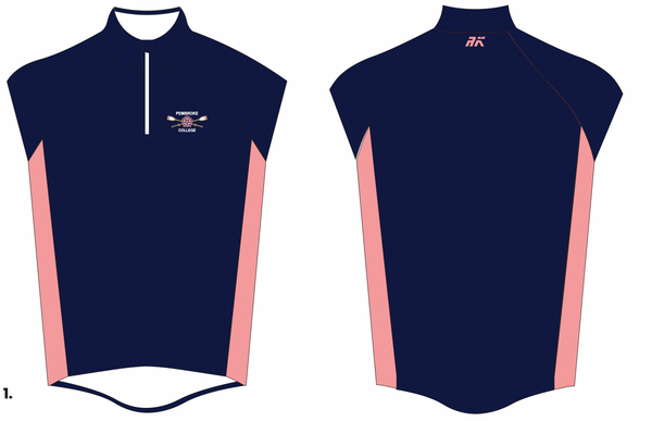 Pembroke College Boat Club (Oxford) Thermal Splash Gilet