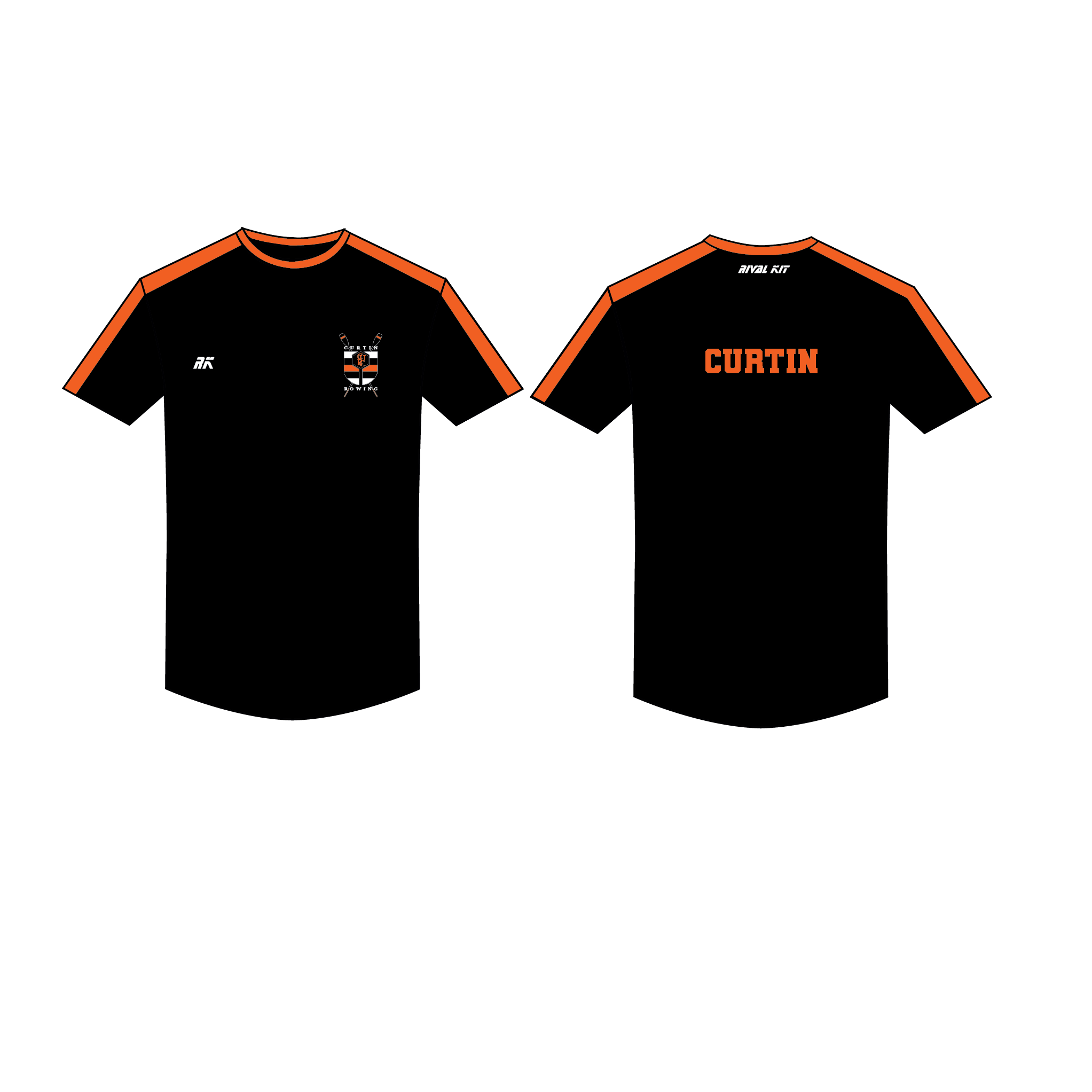 CURTIN UNIVERSITY BOAT CLUB 201 Gym T-Shirt