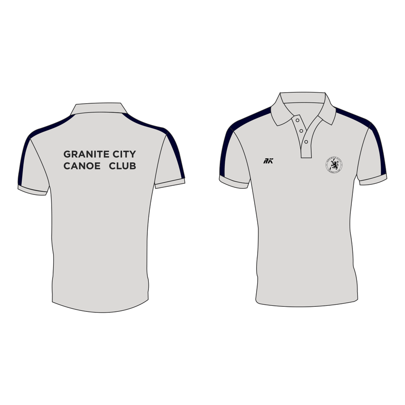 Granite City Canoe Club Grey Polo