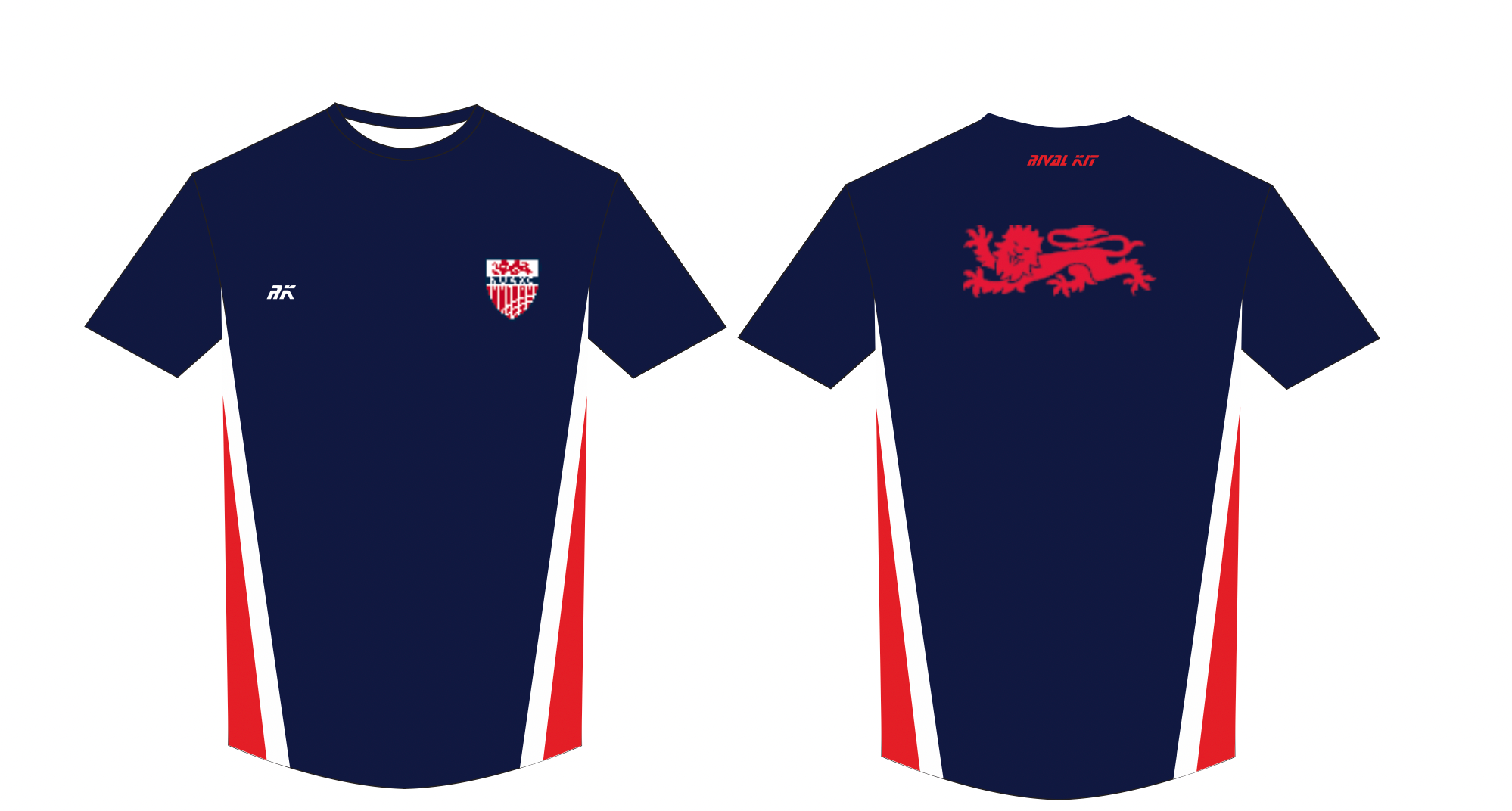 Newcastle University Athletics and Cross Country Club Short Sleeve Navy Gym T-Shirt