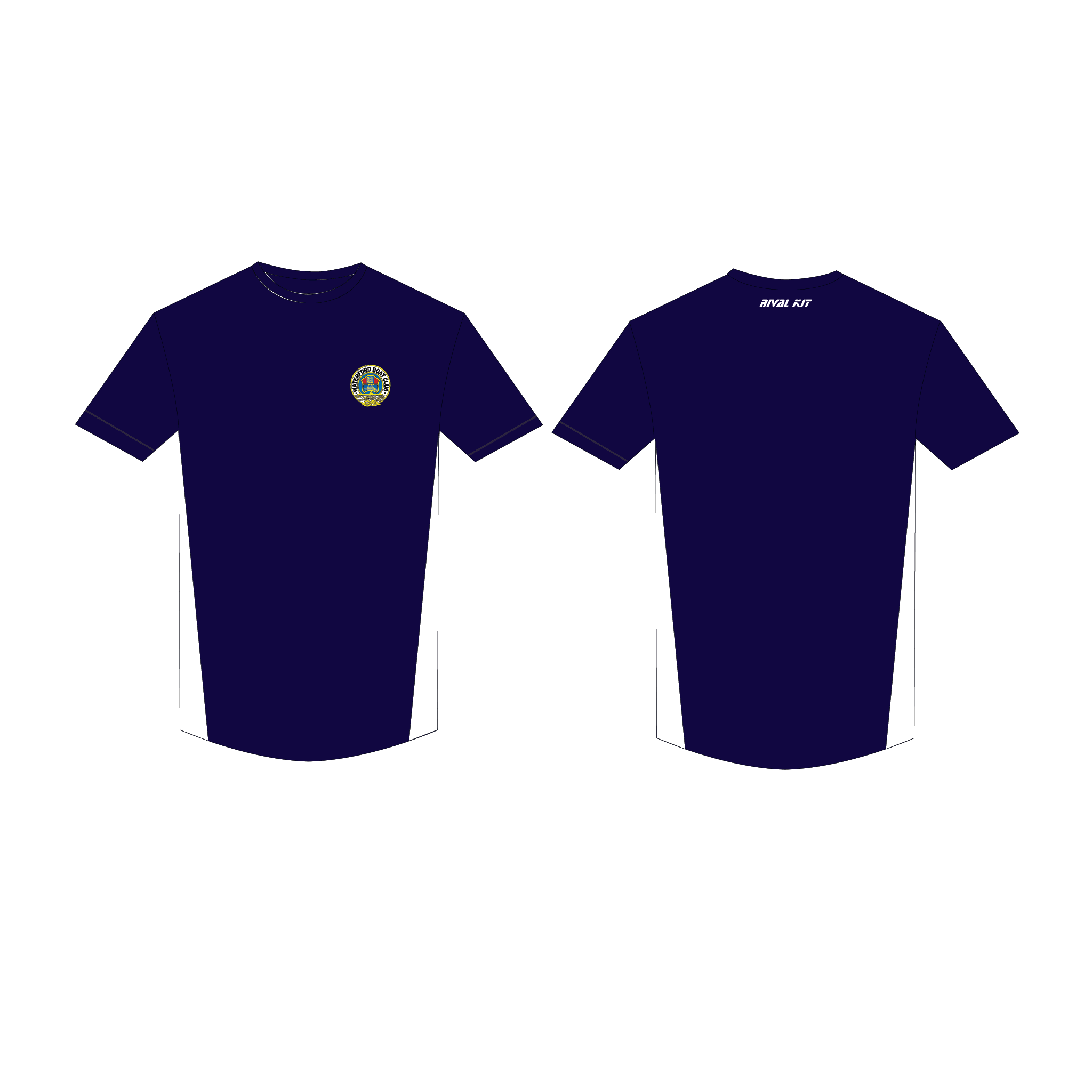 Waterford Boat Club Short Sleeve Gym T-Shirt