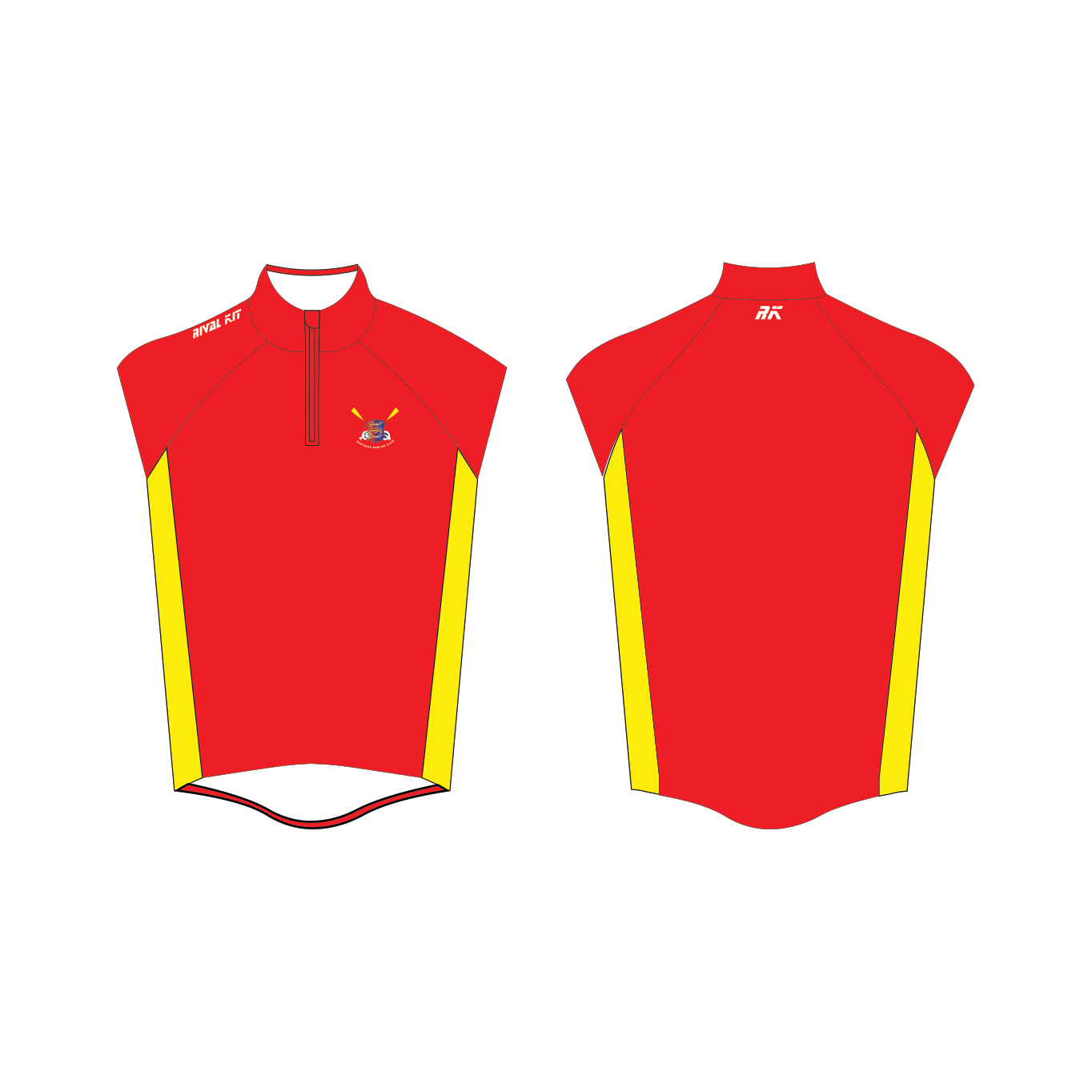Hastings and St Leonards Rowing Club Gilet