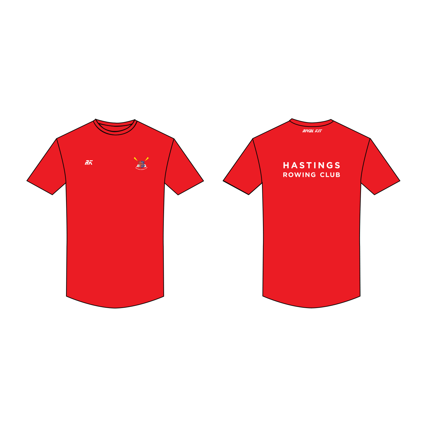 Hastings and St Leonards Rowing Club Gym T-Shirt