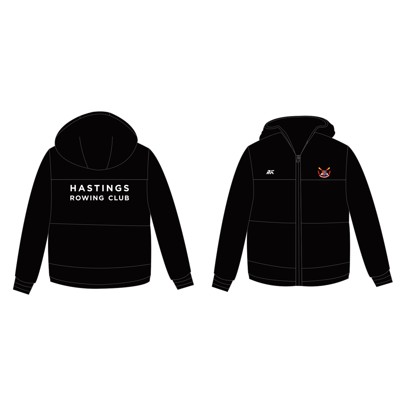 Hastings and St Leonards Rowing Club Puffa Jacket