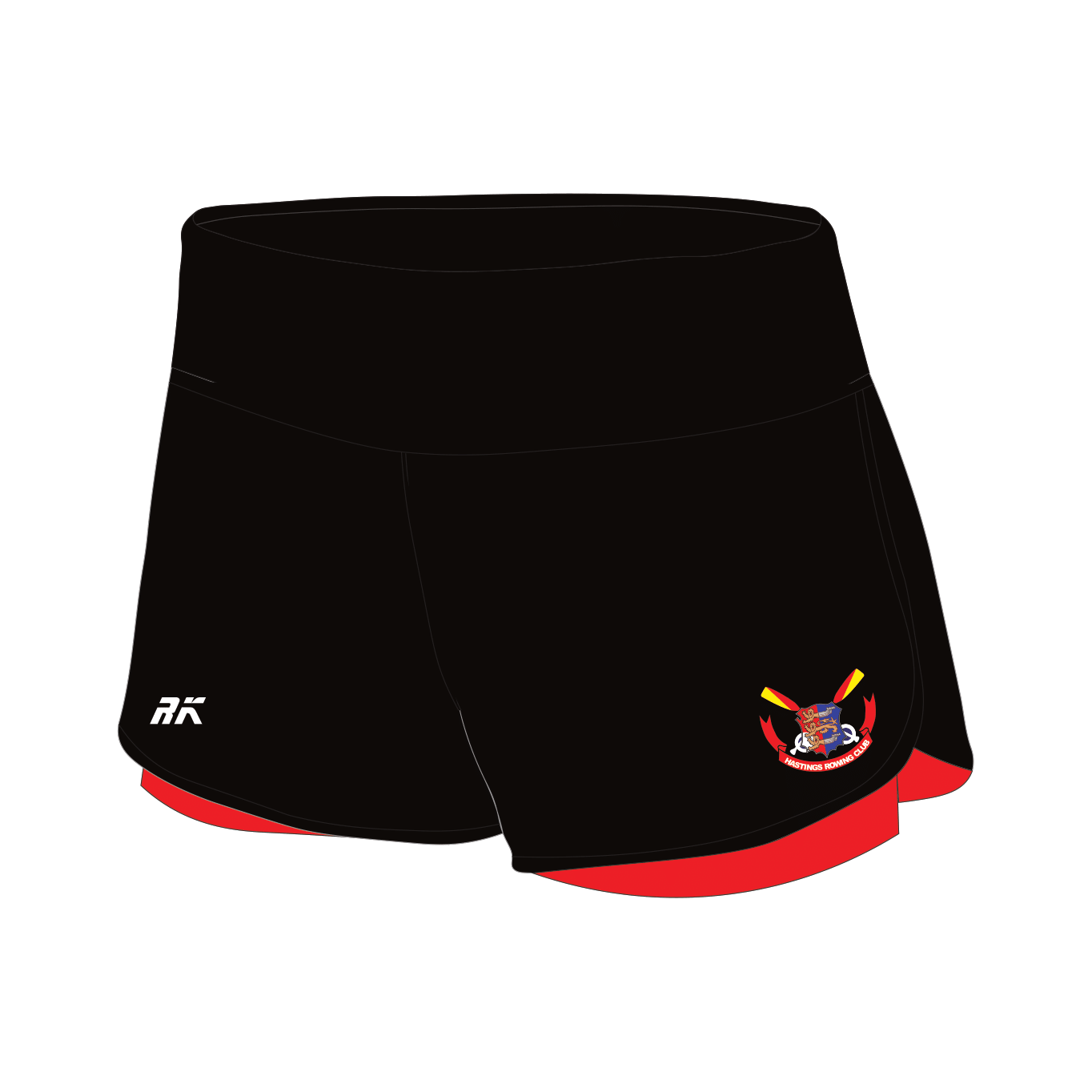 Hastings and St Leonards Rowing Club Female Gym Shorts