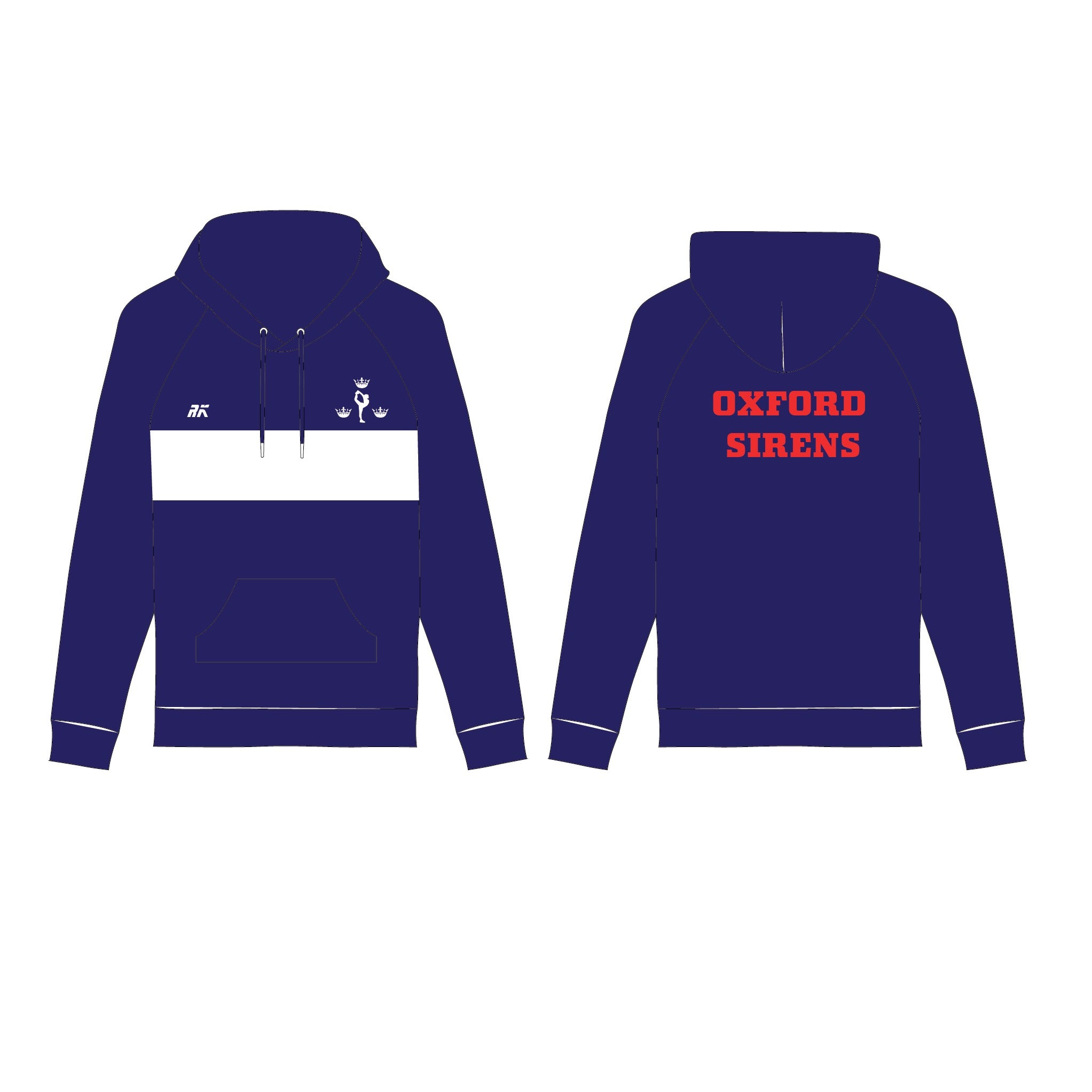 Oxford Sirens Cheerleading Hoodie