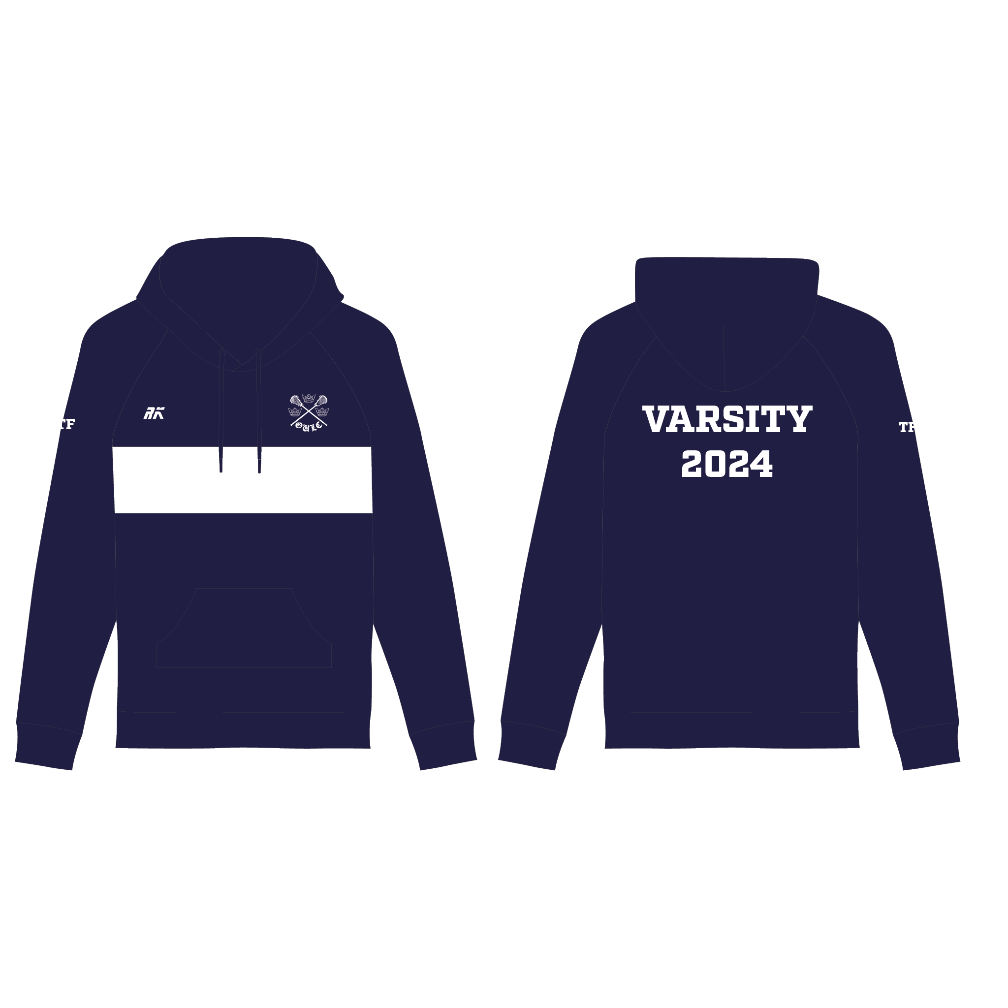 Oxford University Lacrosse Club Varsity 2024 Hoodie