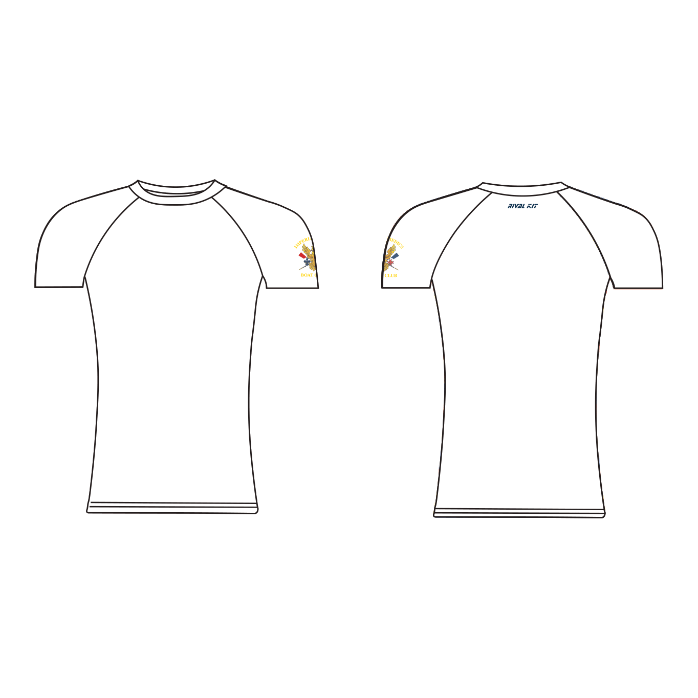 Imperial Medics BC White Short Sleeve Baselayer