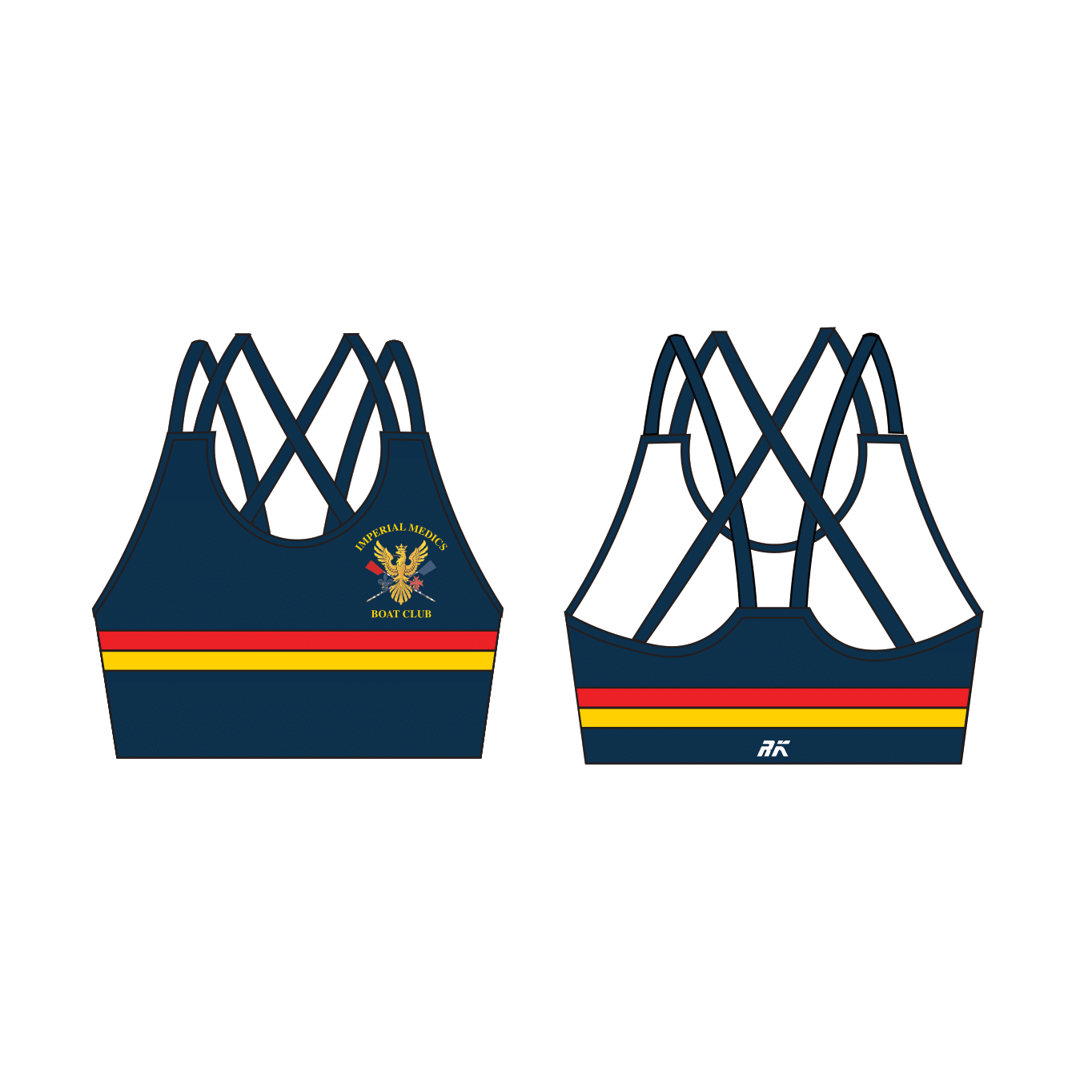Imperial Medics BC Strappy Sports Bra