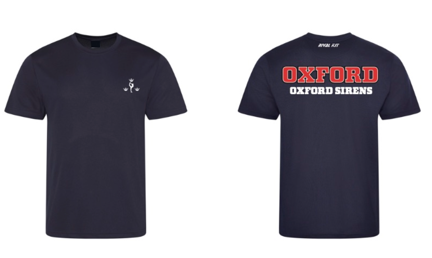Oxford Sirens Cheerleading Gym T-shirt