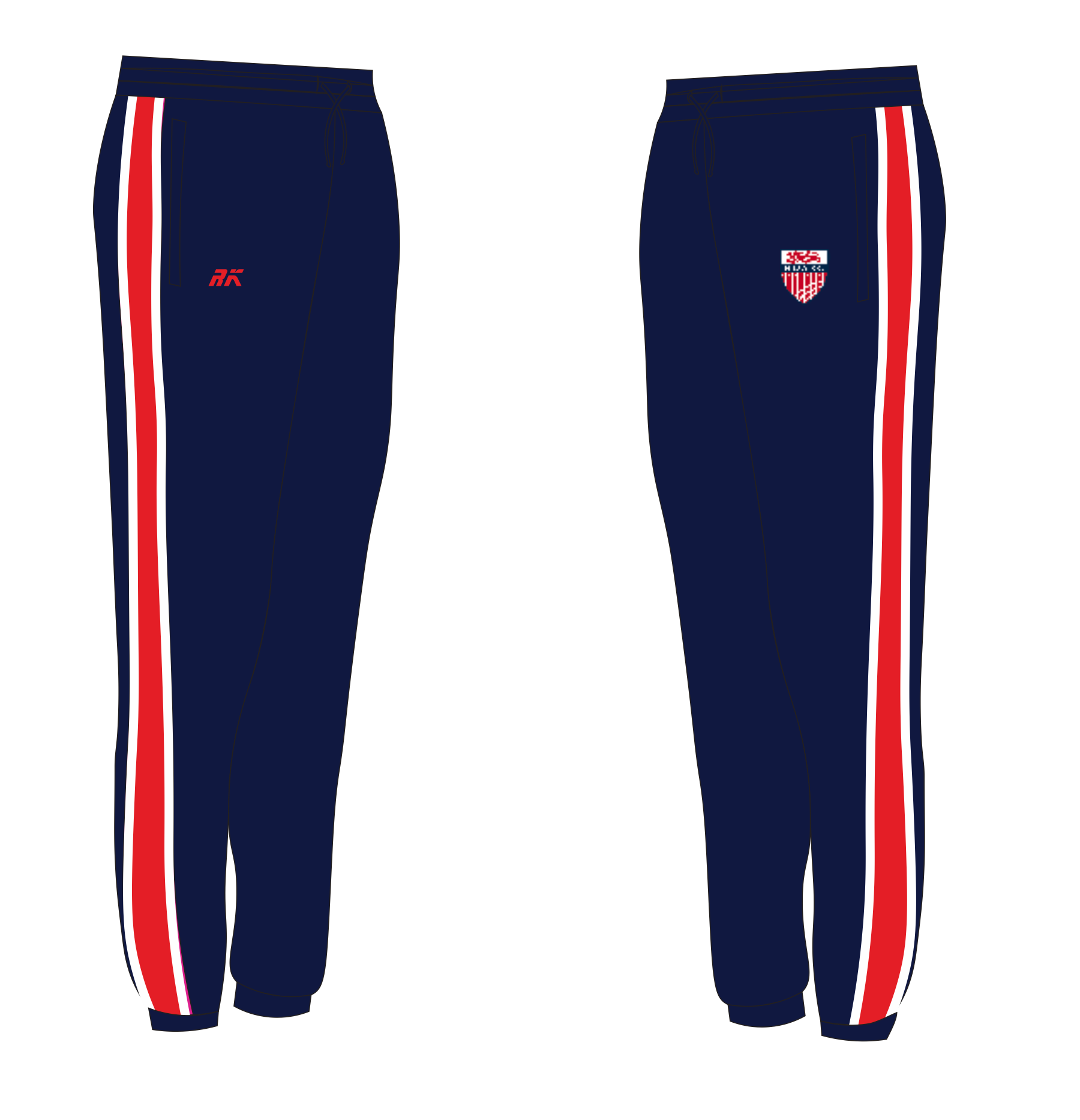 Newcastle University Athletics and Cross Country Club Bespoke Joggies