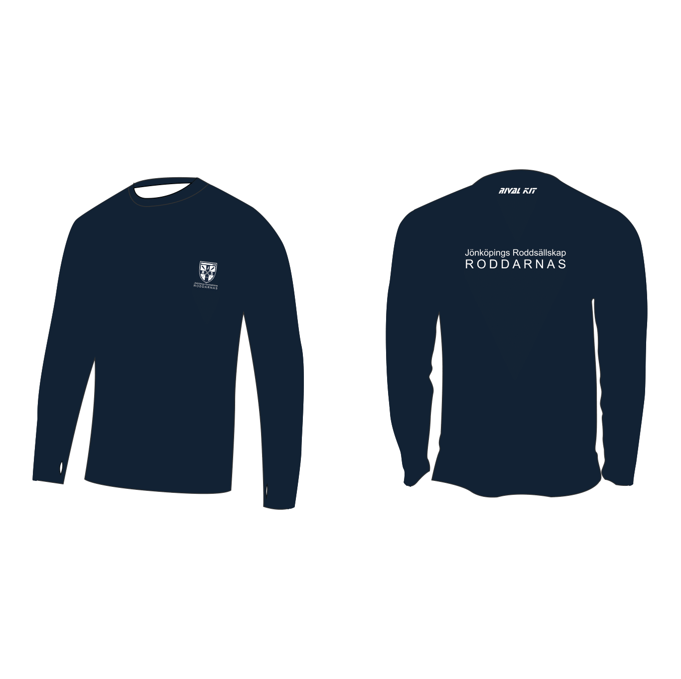Jönköpings Roddsällskap Long Sleeve Gym T-Shirt