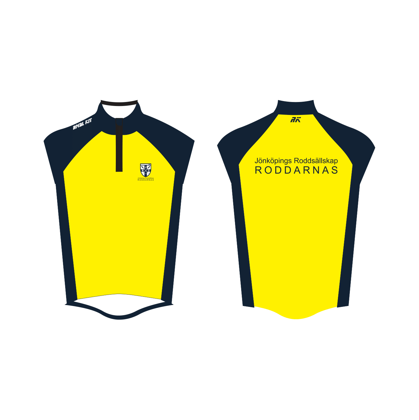 Jönköpings Roddsällskap Hi-Vis Thermal Gilet