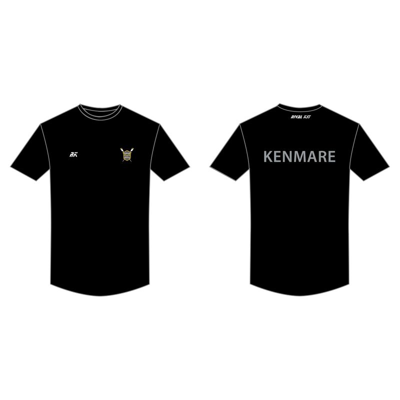 Kenmare Rowing Club Gym T-Shirt Black