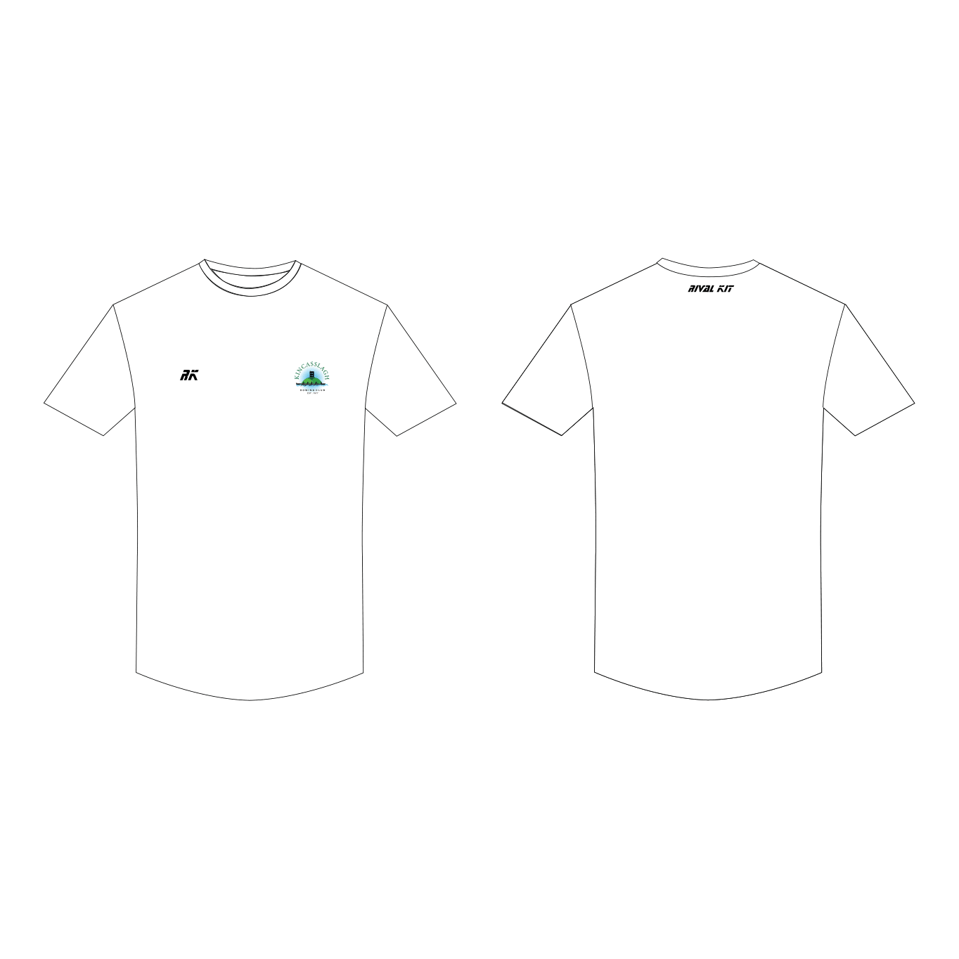 Kincasslagh Rowing Club Gym T-Shirt