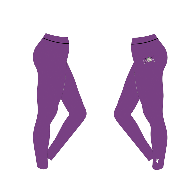 Kings College Boat Club Purple Leggings