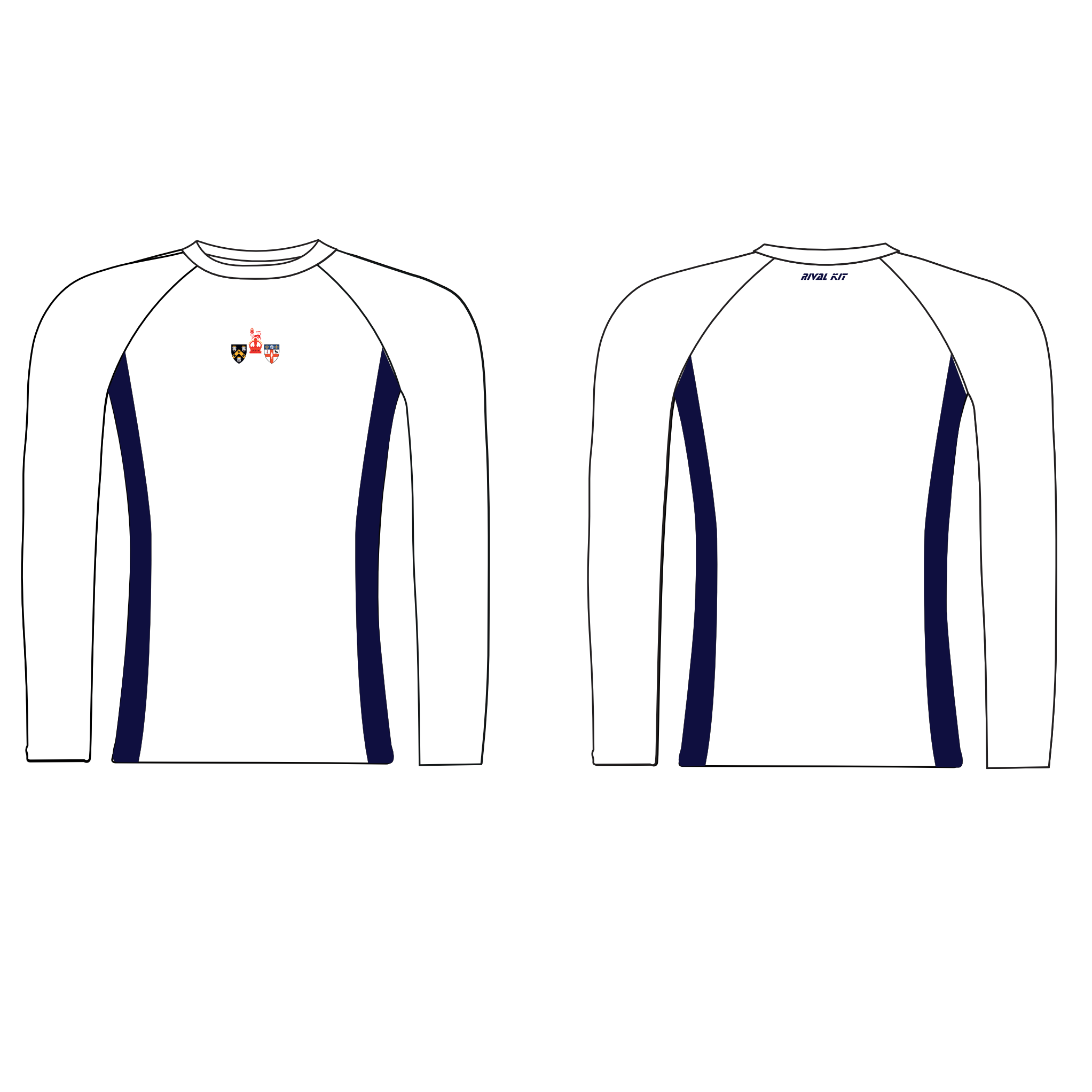 King's College London Boat Club Long Sleeve Baselayer