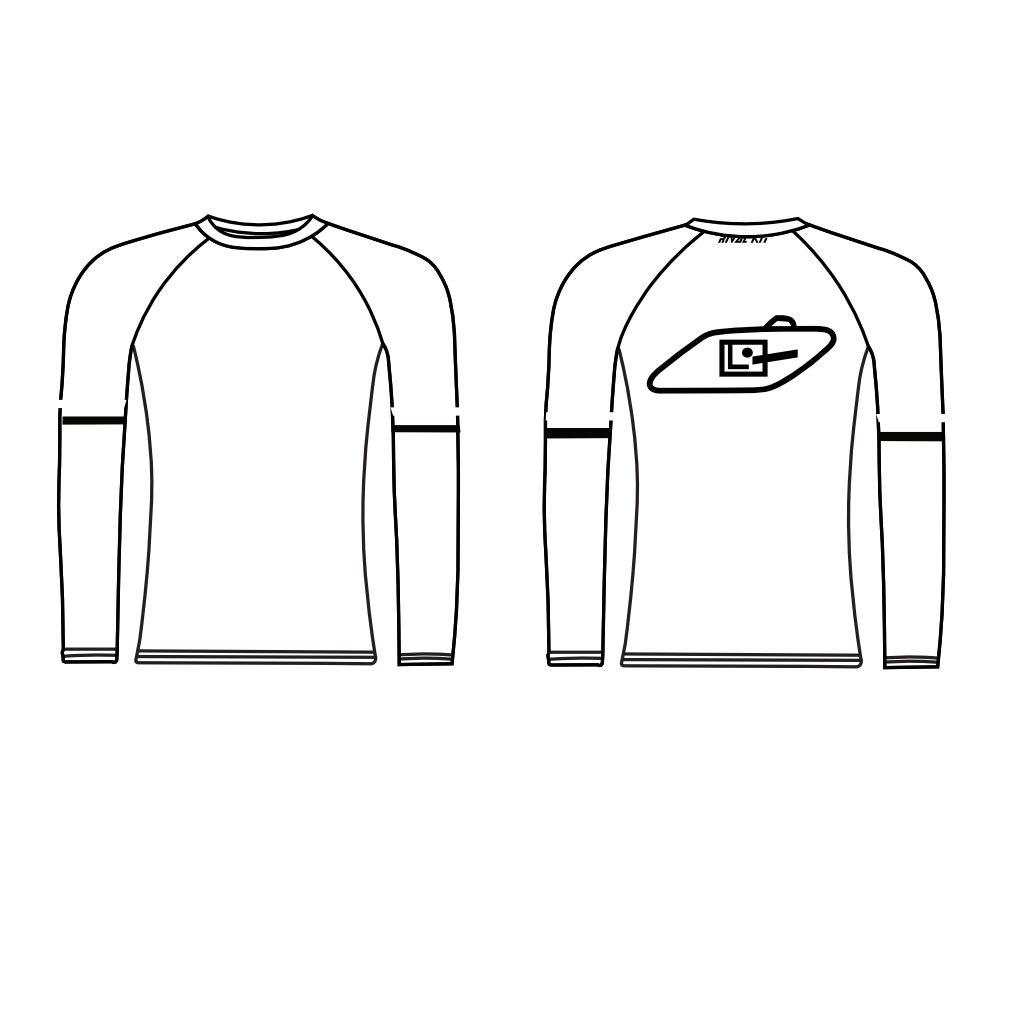 Royal Tank Long Sleeve Base Layer White