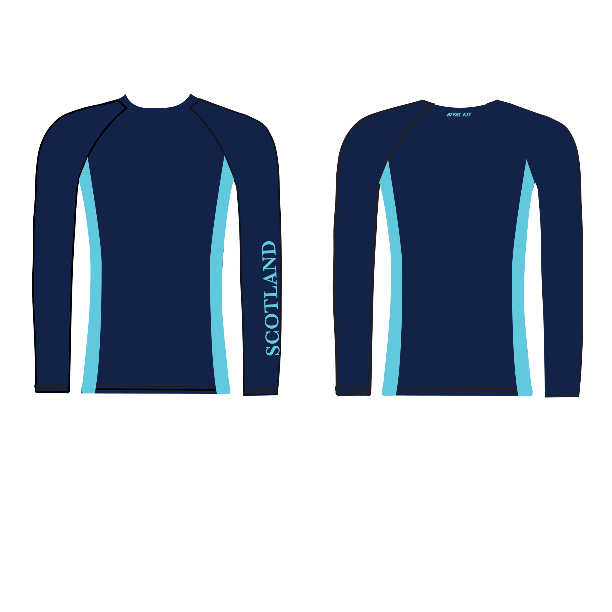 Team Scotland HIR 2025 Long Sleeve Baselayer