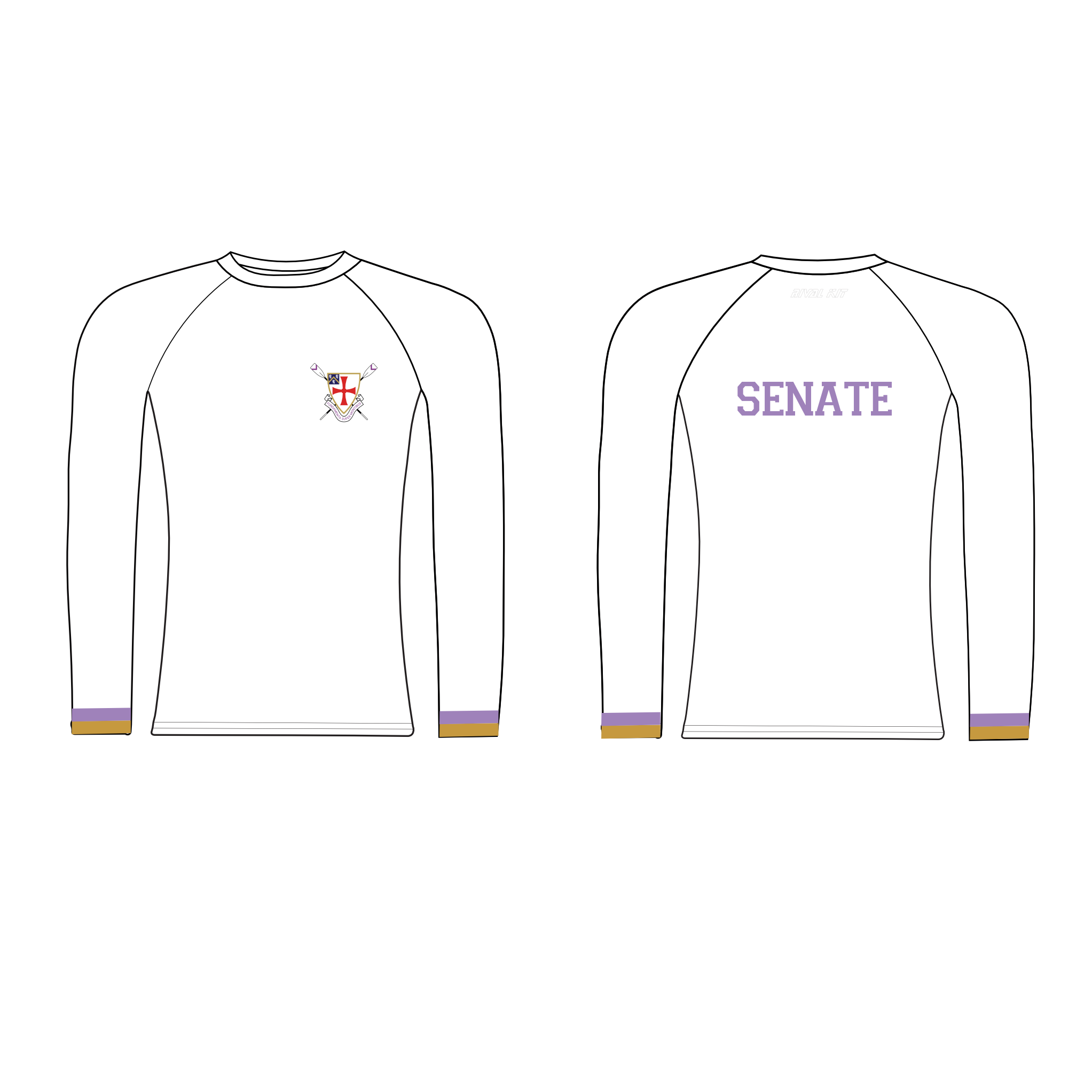 Senate Boat Club Long Sleeve Baselayer