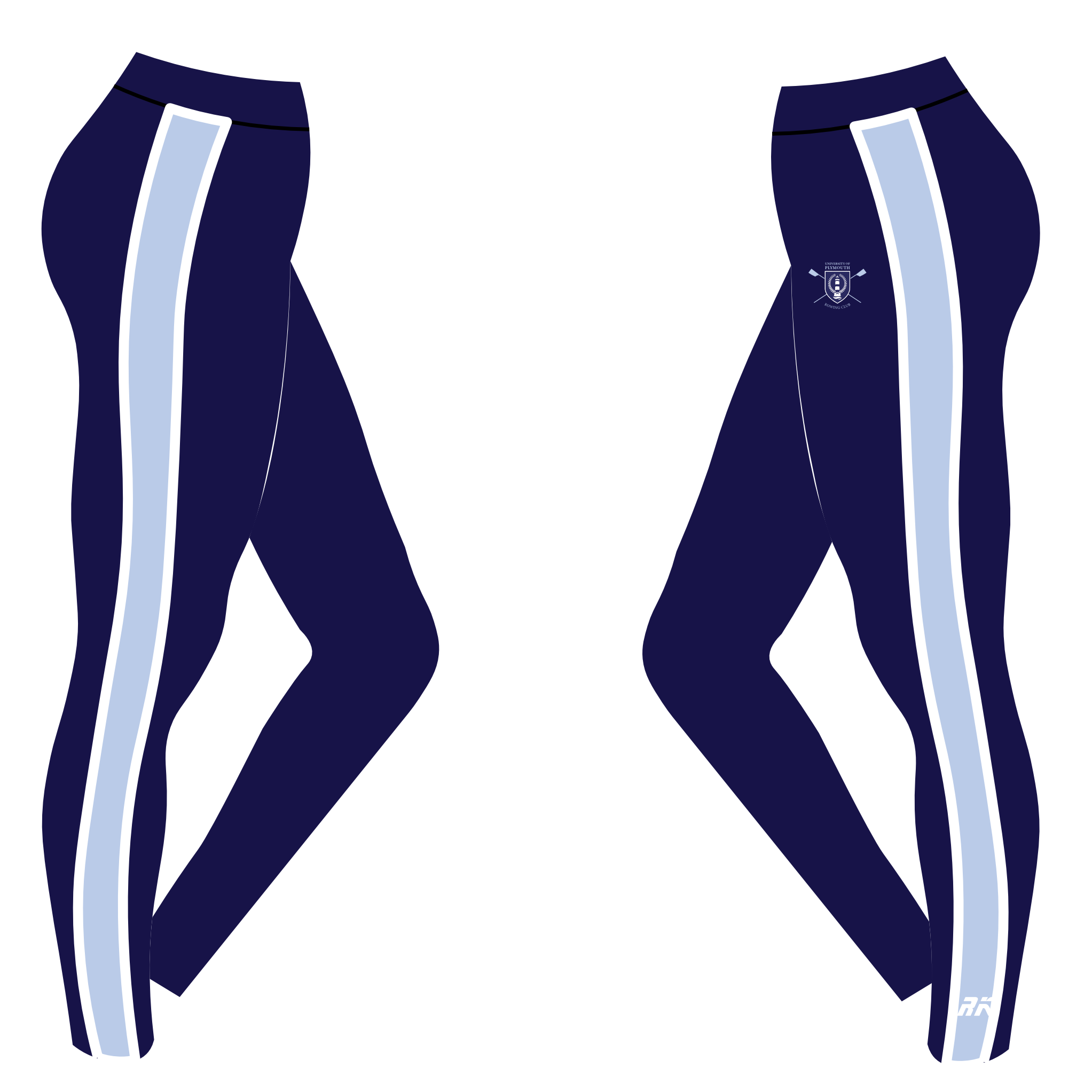 Plymouth University Boat Club Leggings