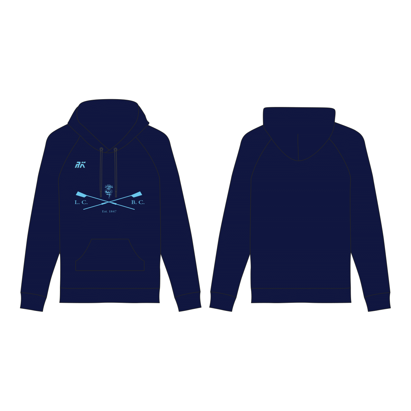 Lincoln College Boat Club Second Hoodie