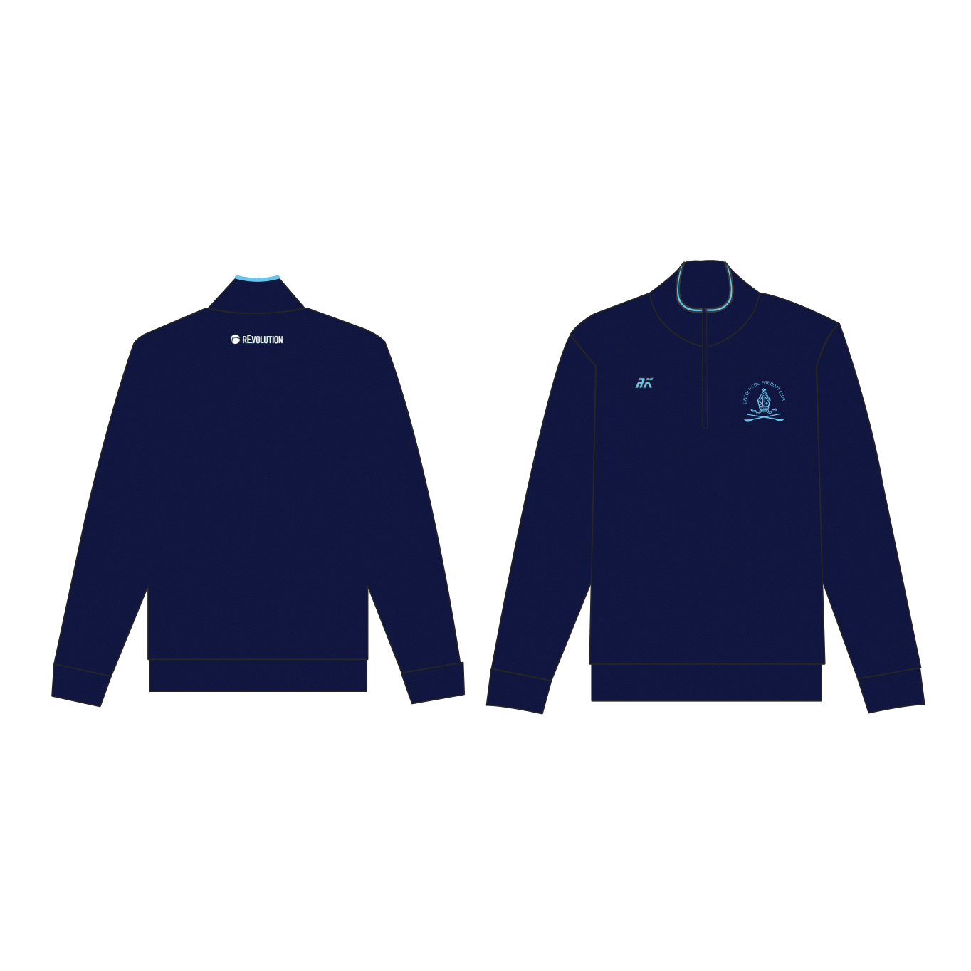 Lincoln College Boat Club Second Q-zip