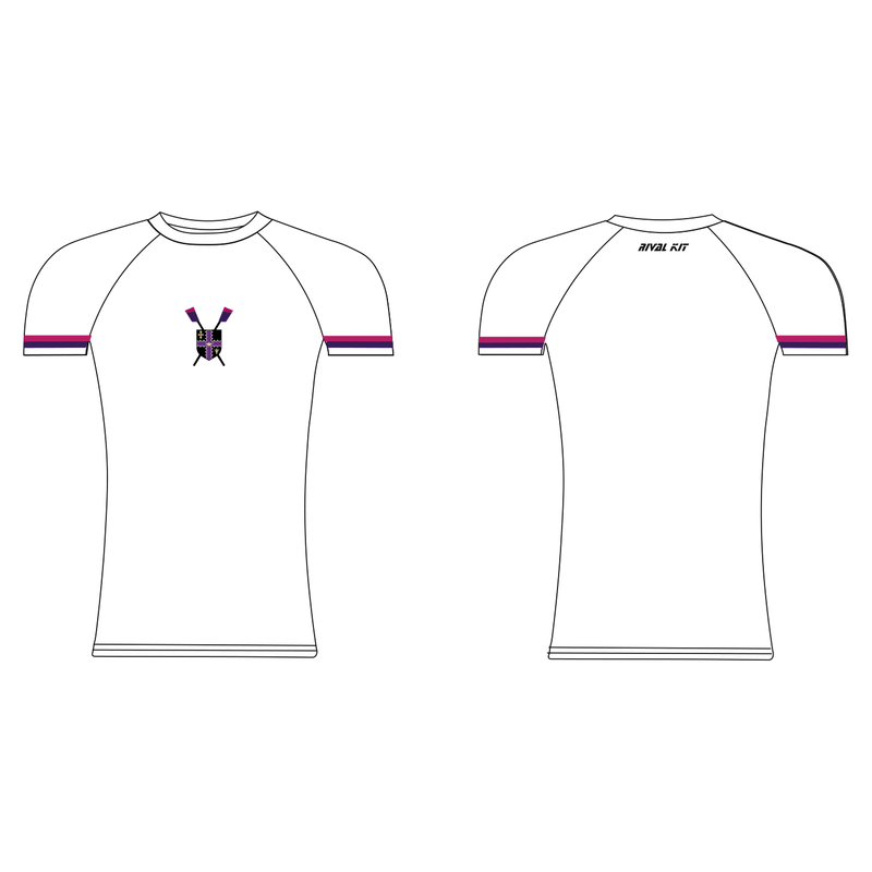 Loughborough Students Rowing Club White Short Sleeve Base-Layer