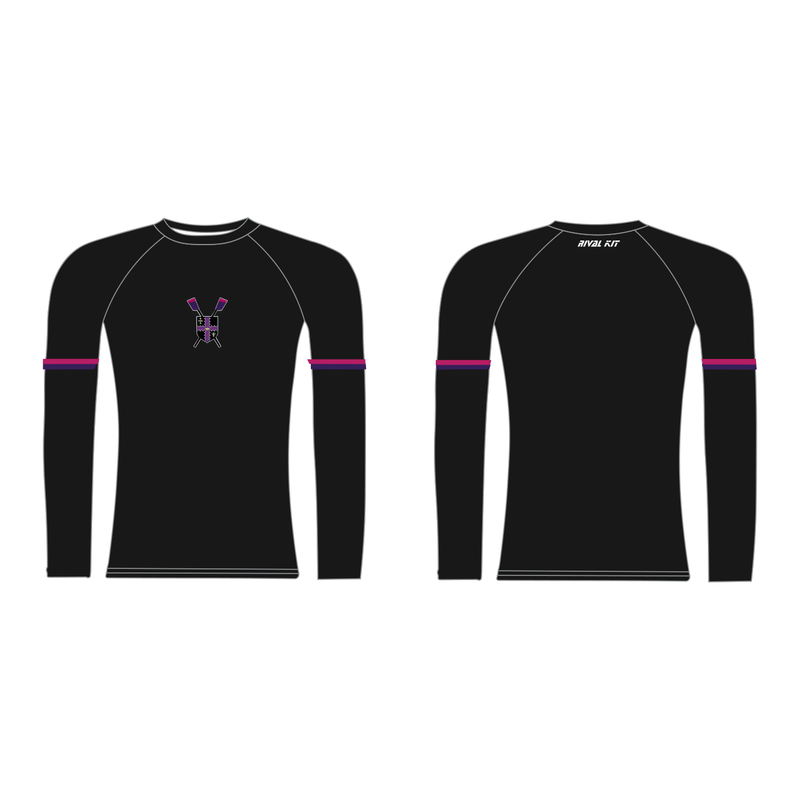 Loughborough Students Rowing Club Black Long Sleeve Baselayer