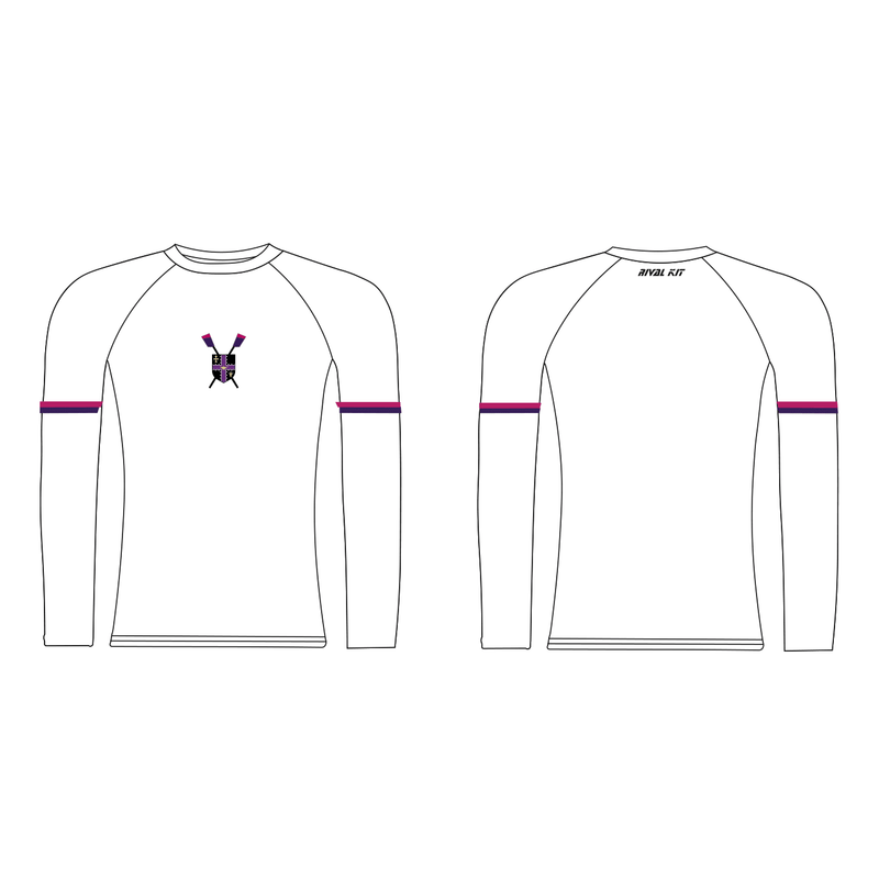 Loughborough Students Rowing Club White Long Sleeve Baselayer