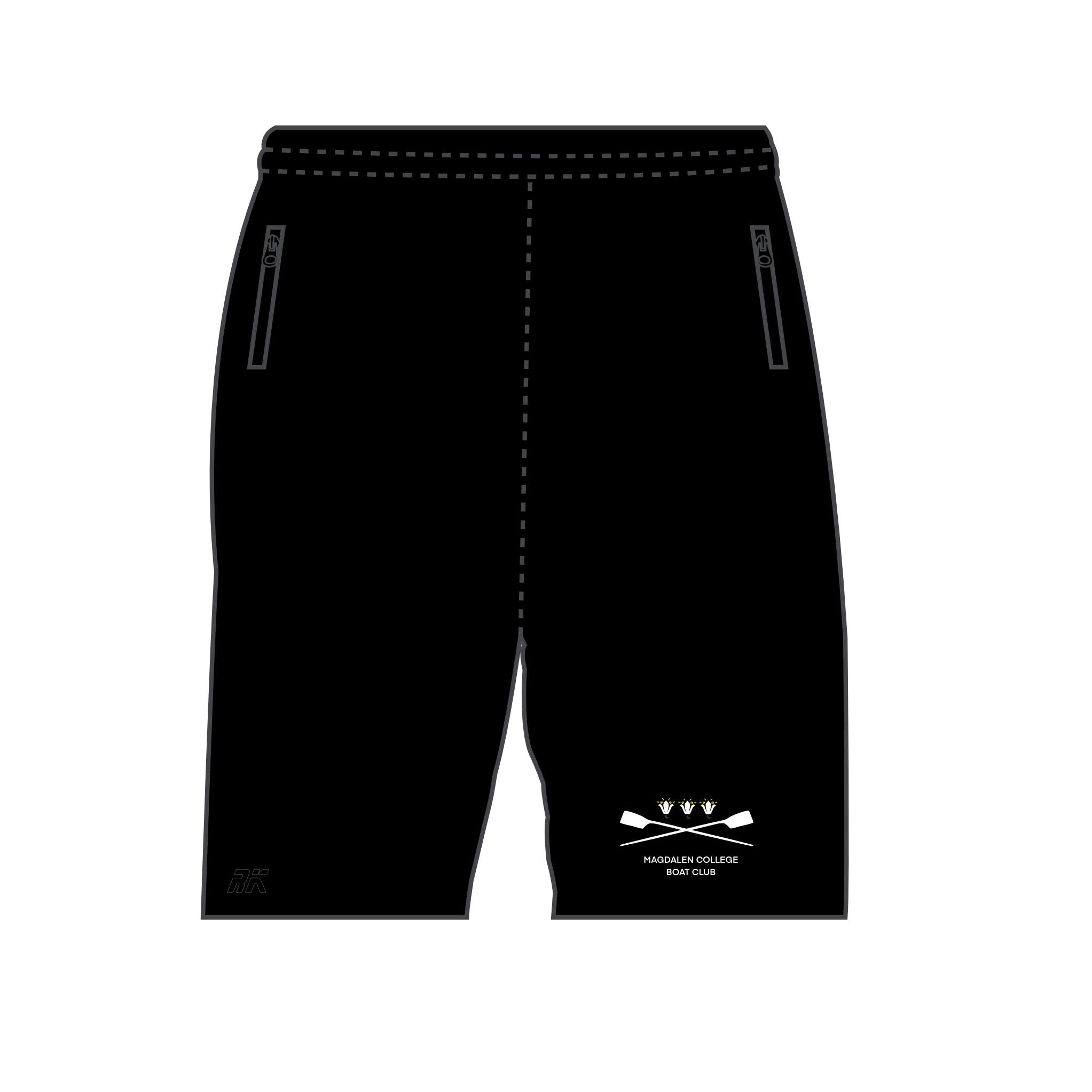 Magdalen College Boat Club Oxford Male Gym Shorts