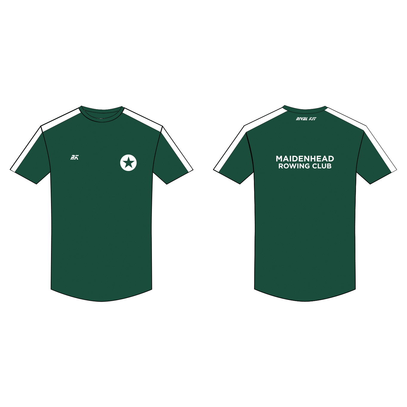 Maidenhead Rowing Club Short Sleeve Gym T-Shirt