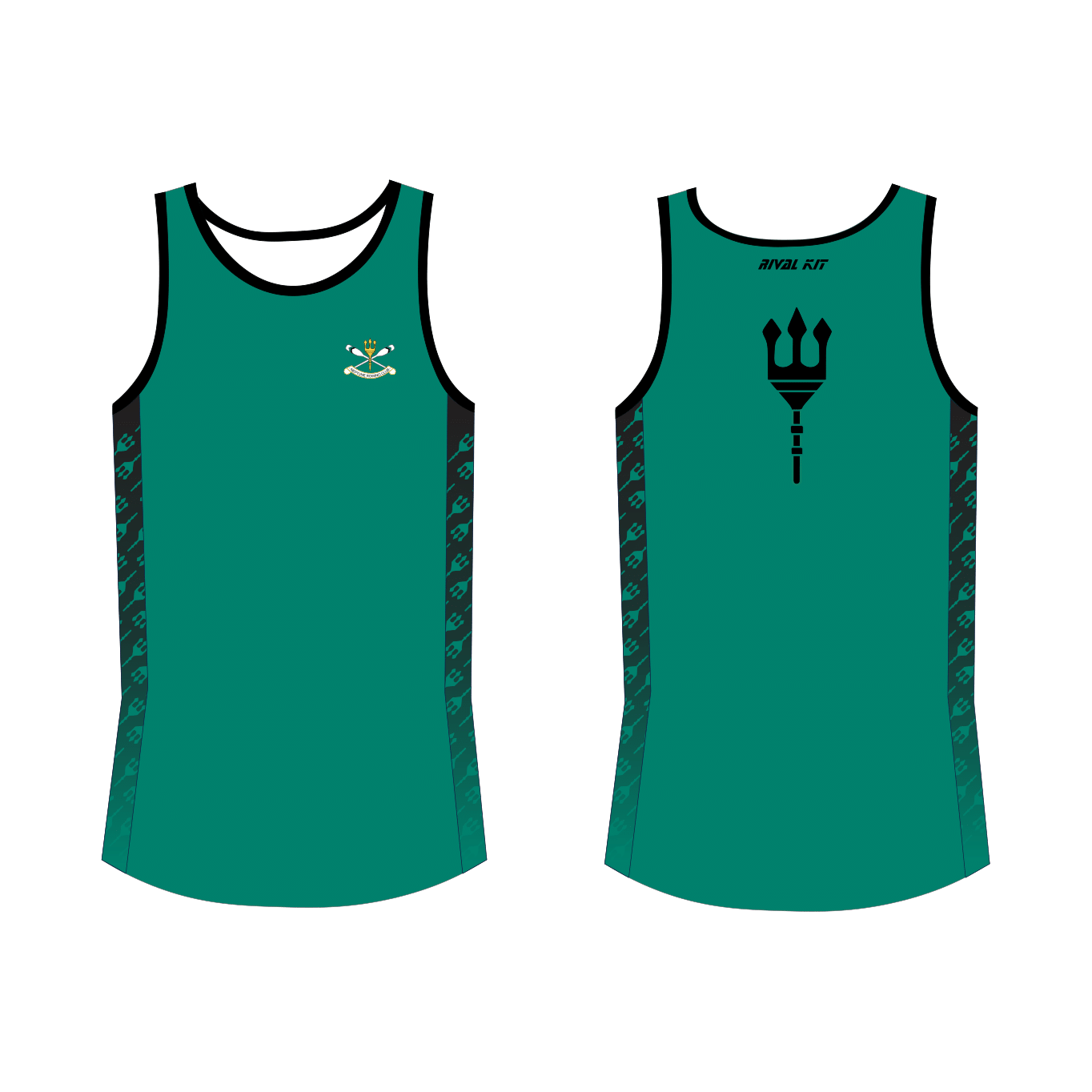 Neptune Rowing Club Gym Vest Green