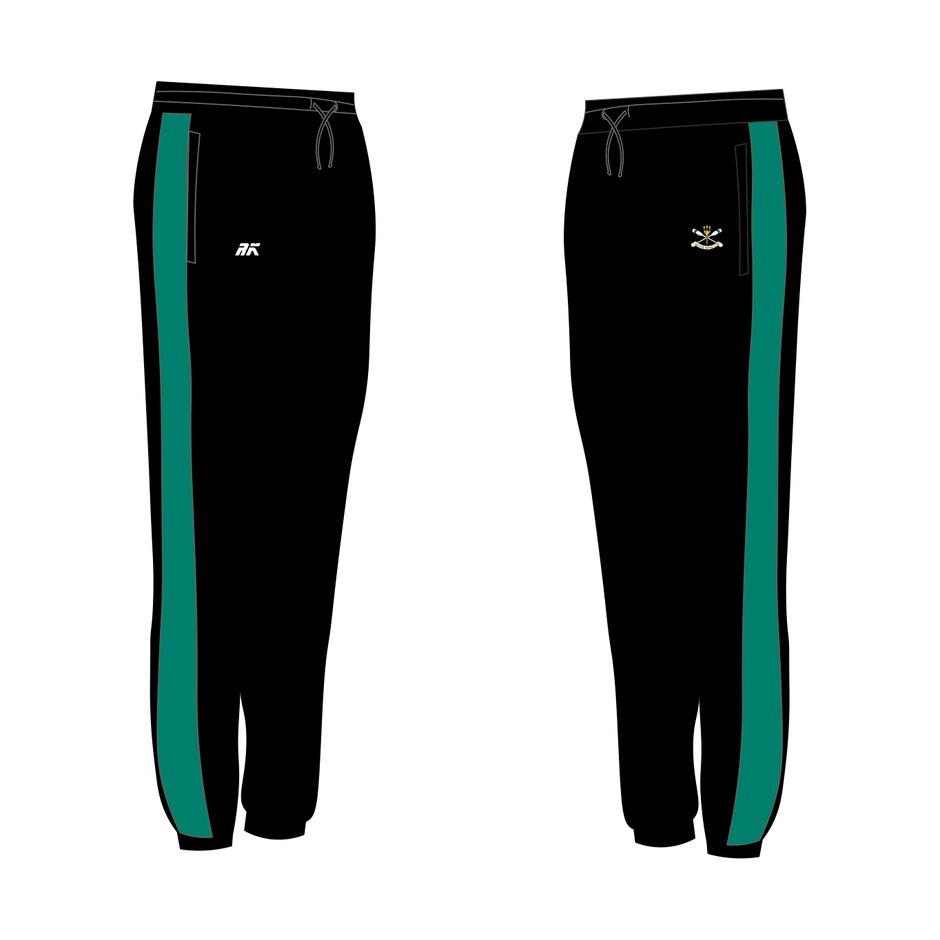 Neptune Rowing Club Joggies Black