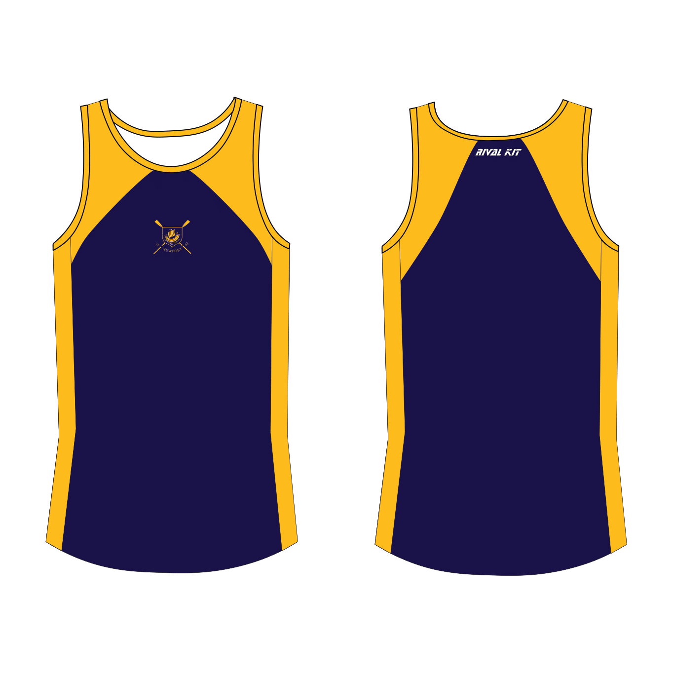 Newport Rowing Club Gym Vest
