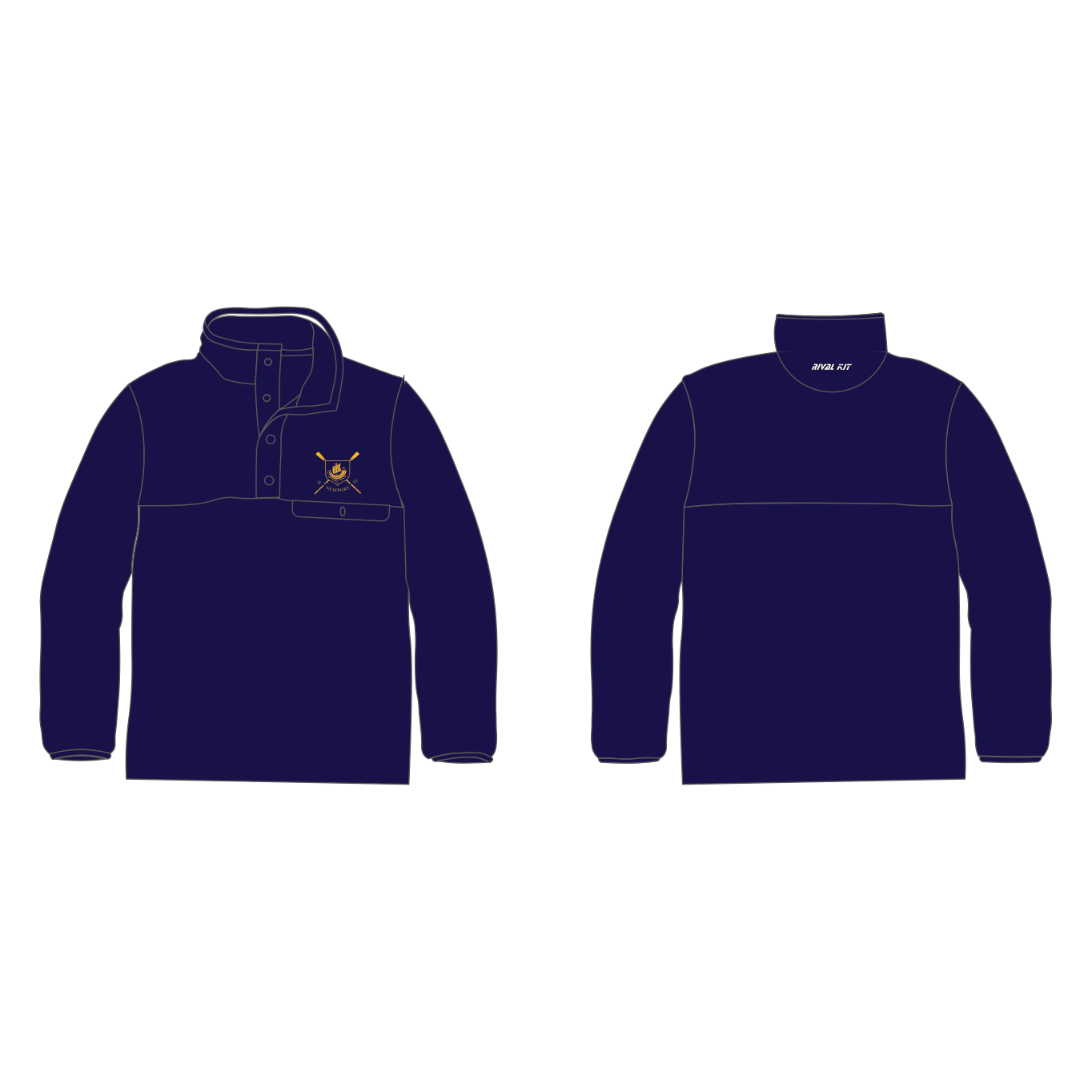 Newport Rowing Club Pocket Fleece