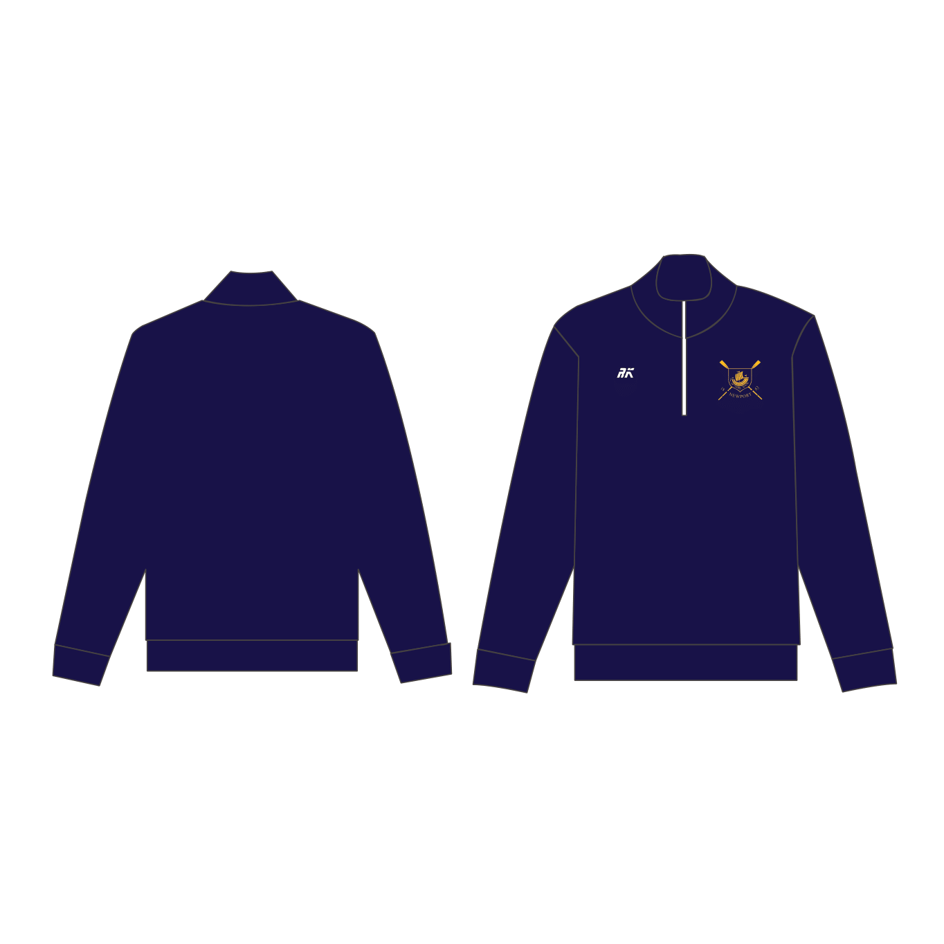 Newport Rowing Club Q-Zip