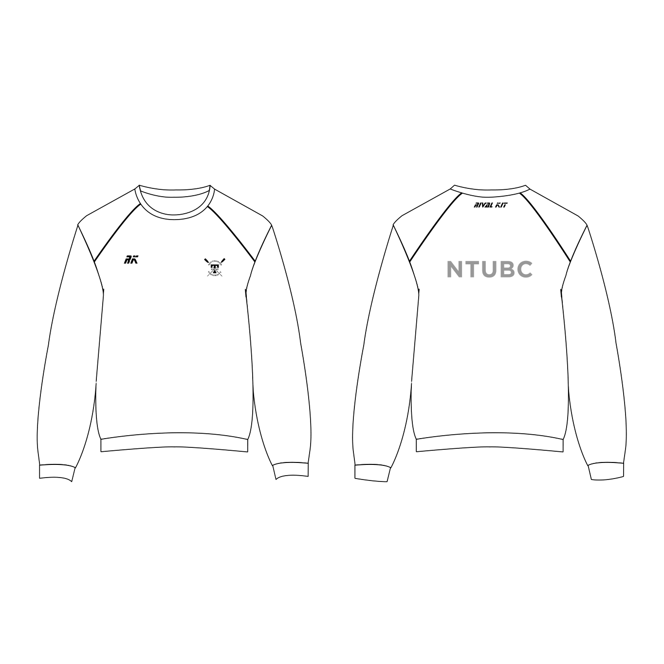 Nottingham Trent University Boat Club White Sweatshirt