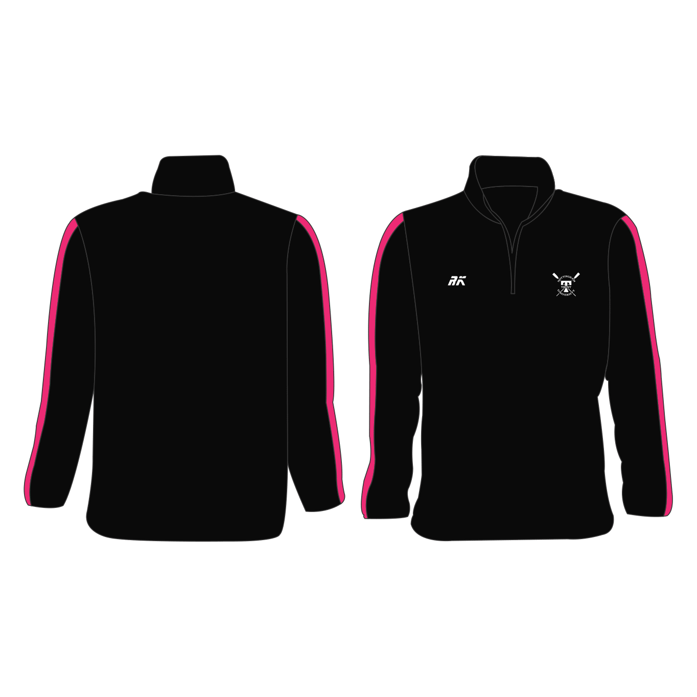 Nottingham Trent University Boat Club Zipped Club Fleece