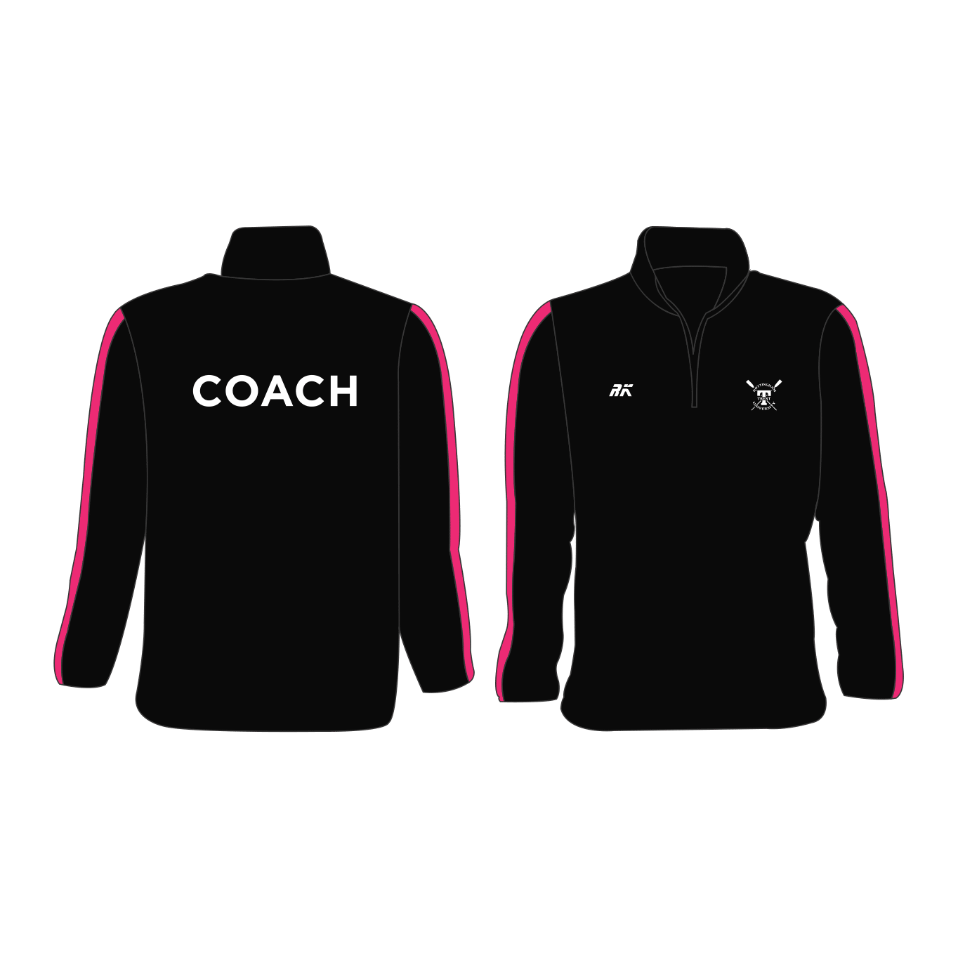 Nottingham Trent University Boat Club Coach Zipped Club Fleece